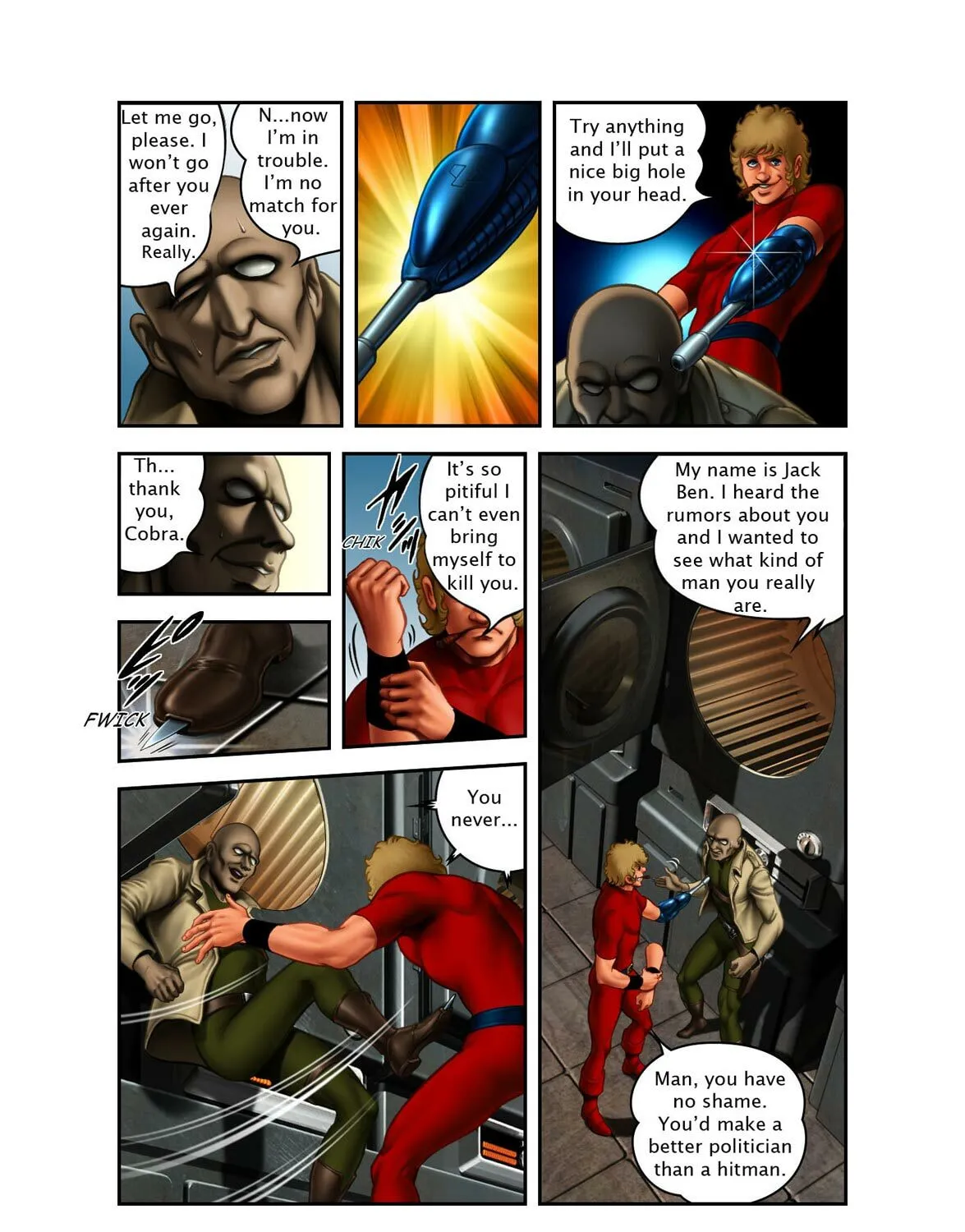 Space Adventure Cobra (Colored) Chapter 41 page 27 - 