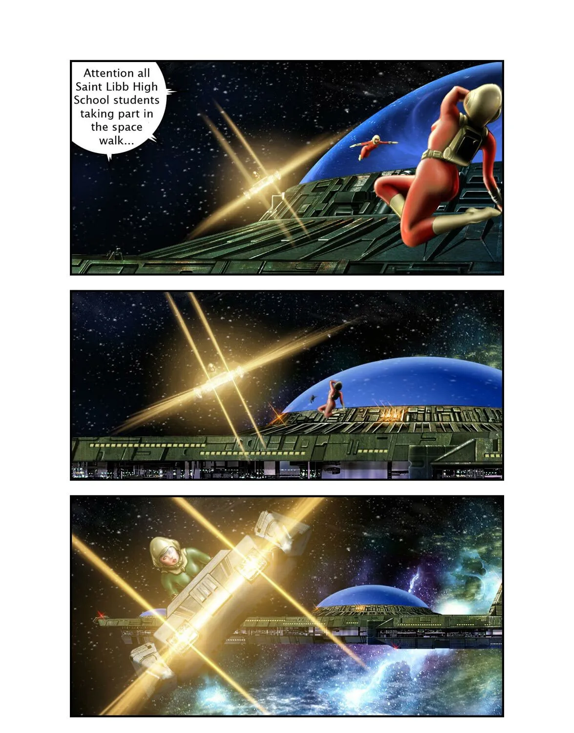 Space Adventure Cobra (Colored) Chapter 41 page 9 - 