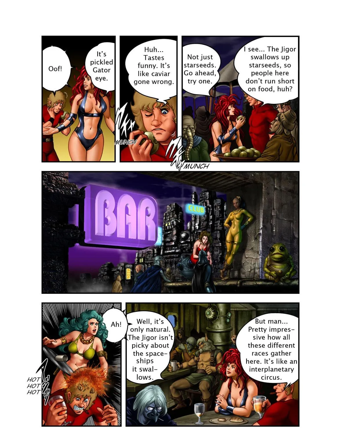 Space Adventure Cobra (Colored) Chapter 42 page 1 - 