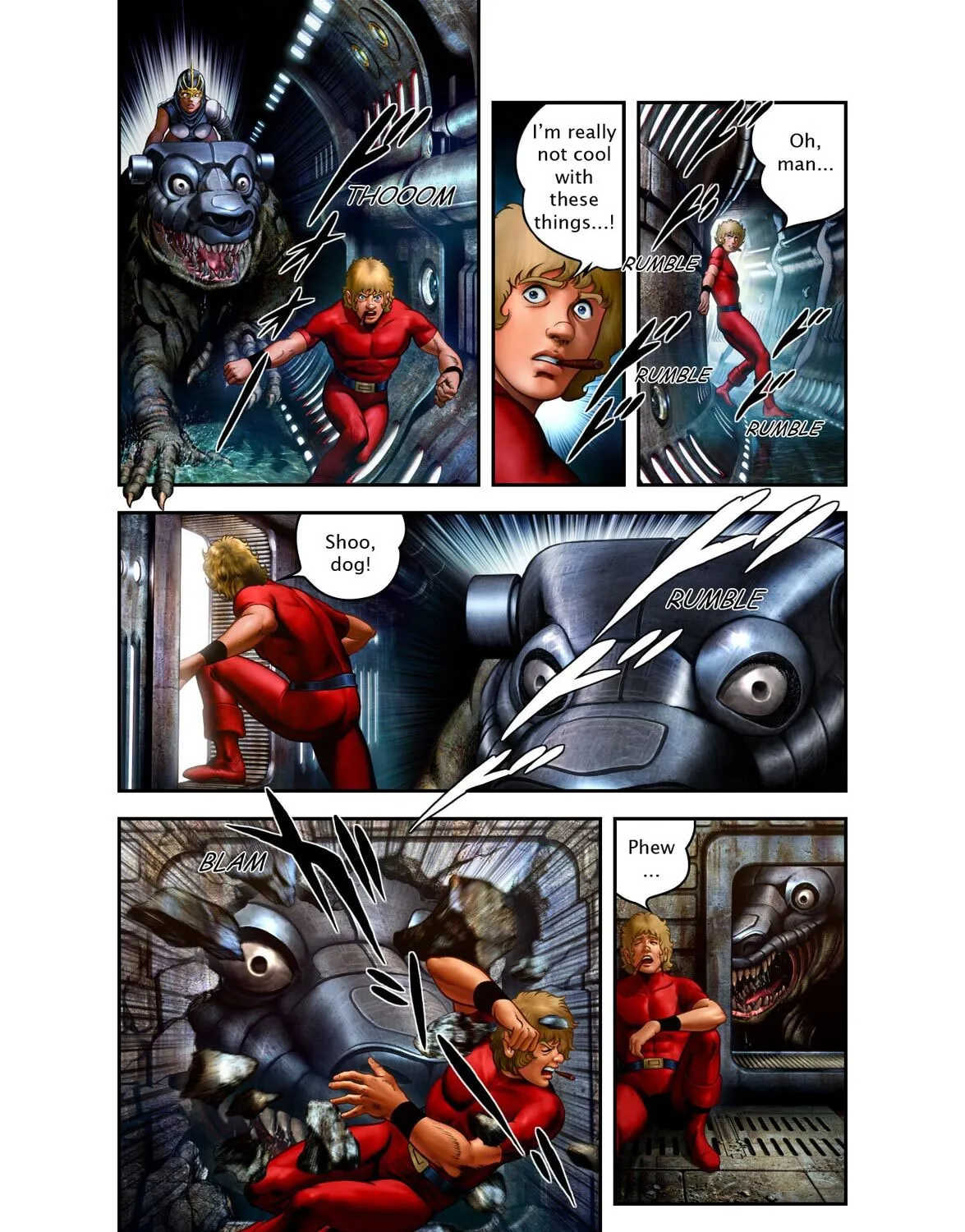 Space Adventure Cobra (Colored) Chapter 42 page 45 - 