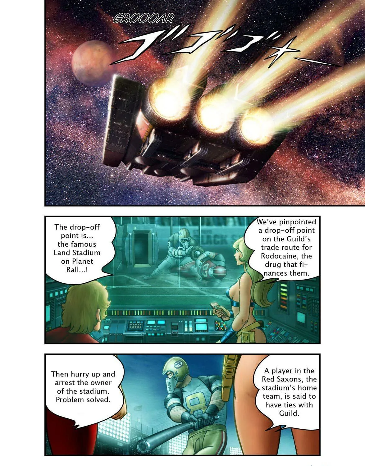 Space Adventure Cobra (Colored) Chapter 44 page 11 - 