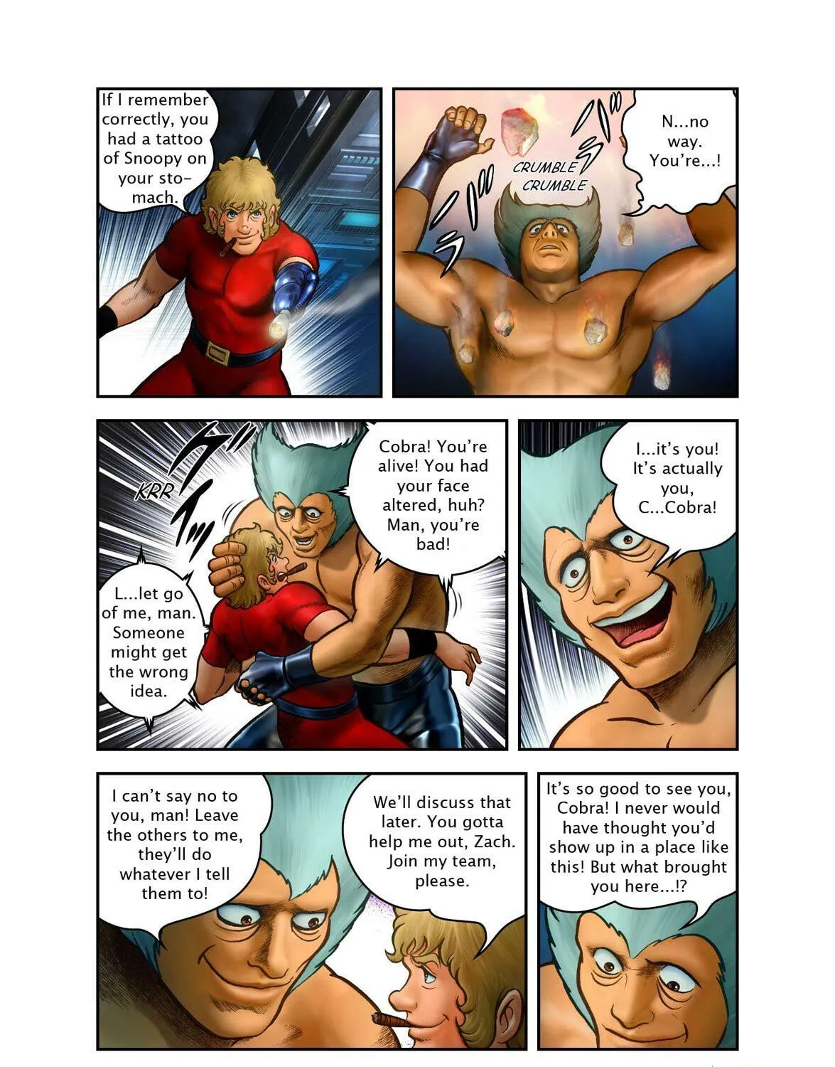Space Adventure Cobra (Colored) Chapter 44 page 101 - 