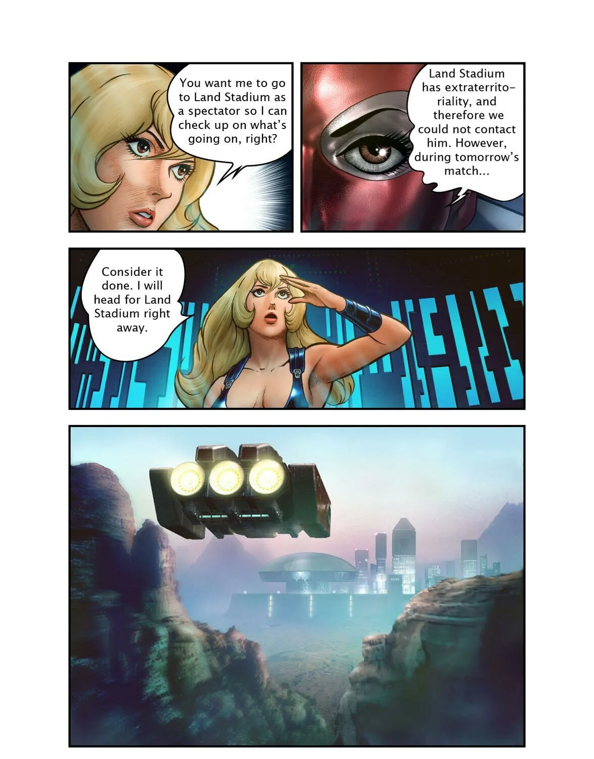 Space Adventure Cobra (Colored) Chapter 44 page 109 - 