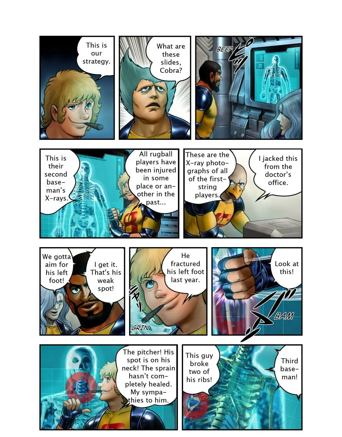 Space Adventure Cobra (Colored) Chapter 44 page 115 - 