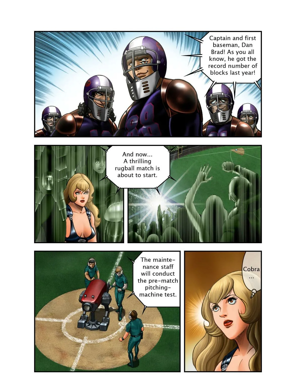 Space Adventure Cobra (Colored) Chapter 44 page 127 - 