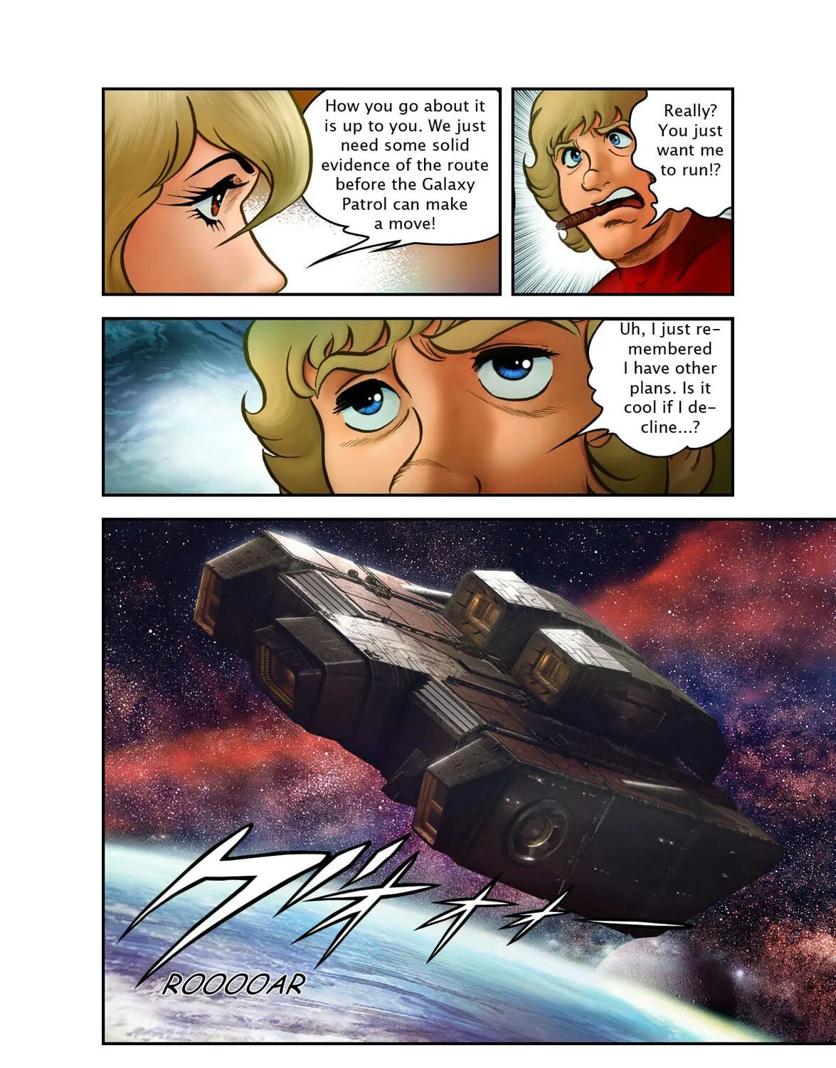 Space Adventure Cobra (Colored) Chapter 44 page 15 - 
