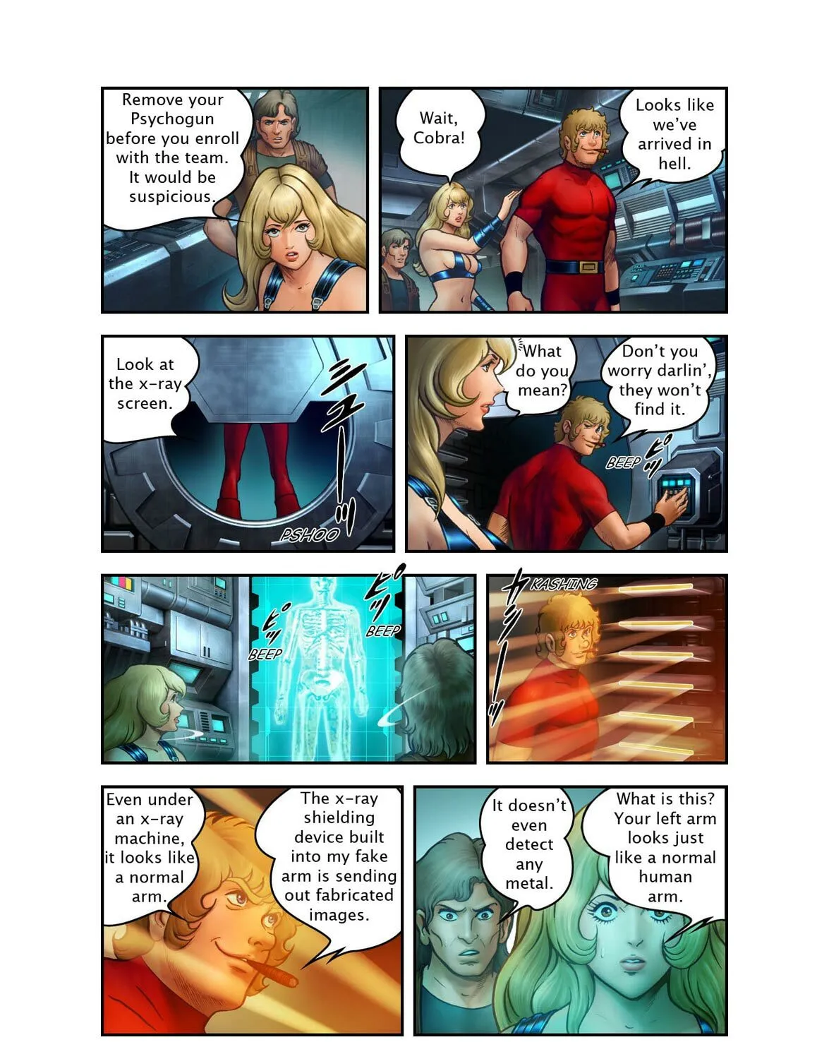 Space Adventure Cobra (Colored) Chapter 44 page 19 - 