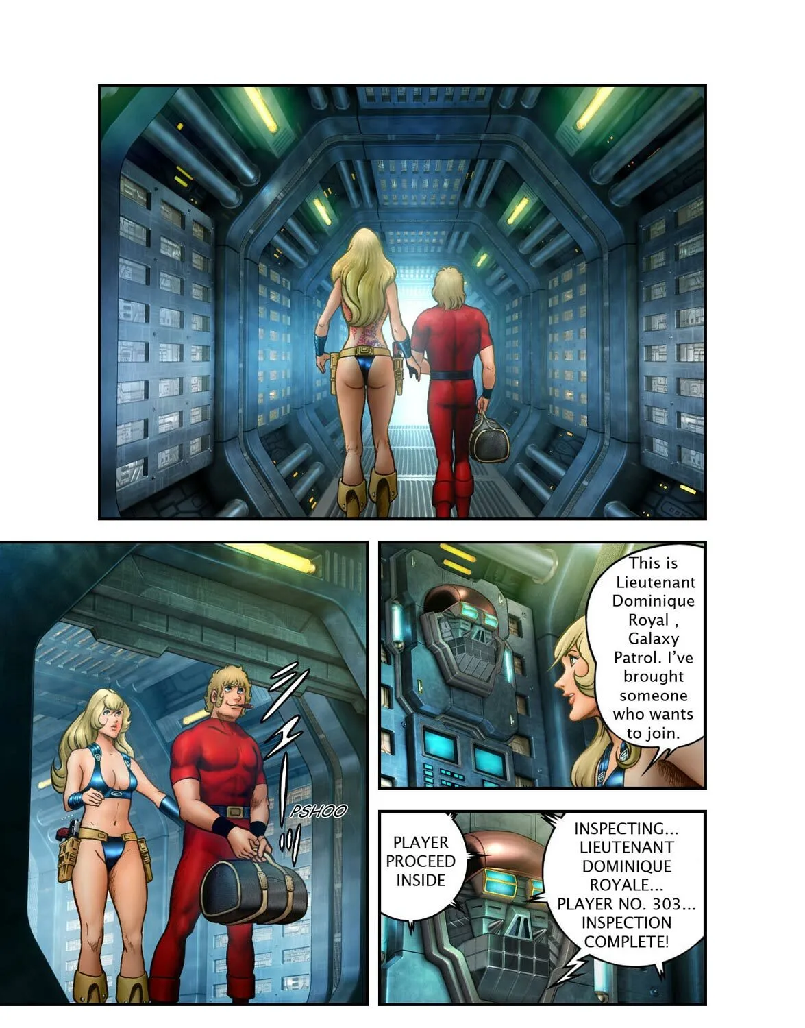 Space Adventure Cobra (Colored) Chapter 44 page 21 - 