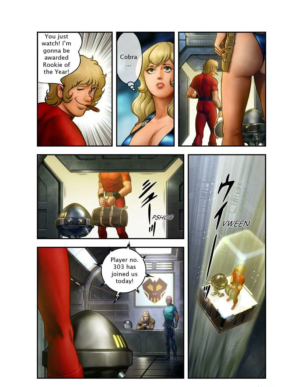 Space Adventure Cobra (Colored) Chapter 44 page 23 - 