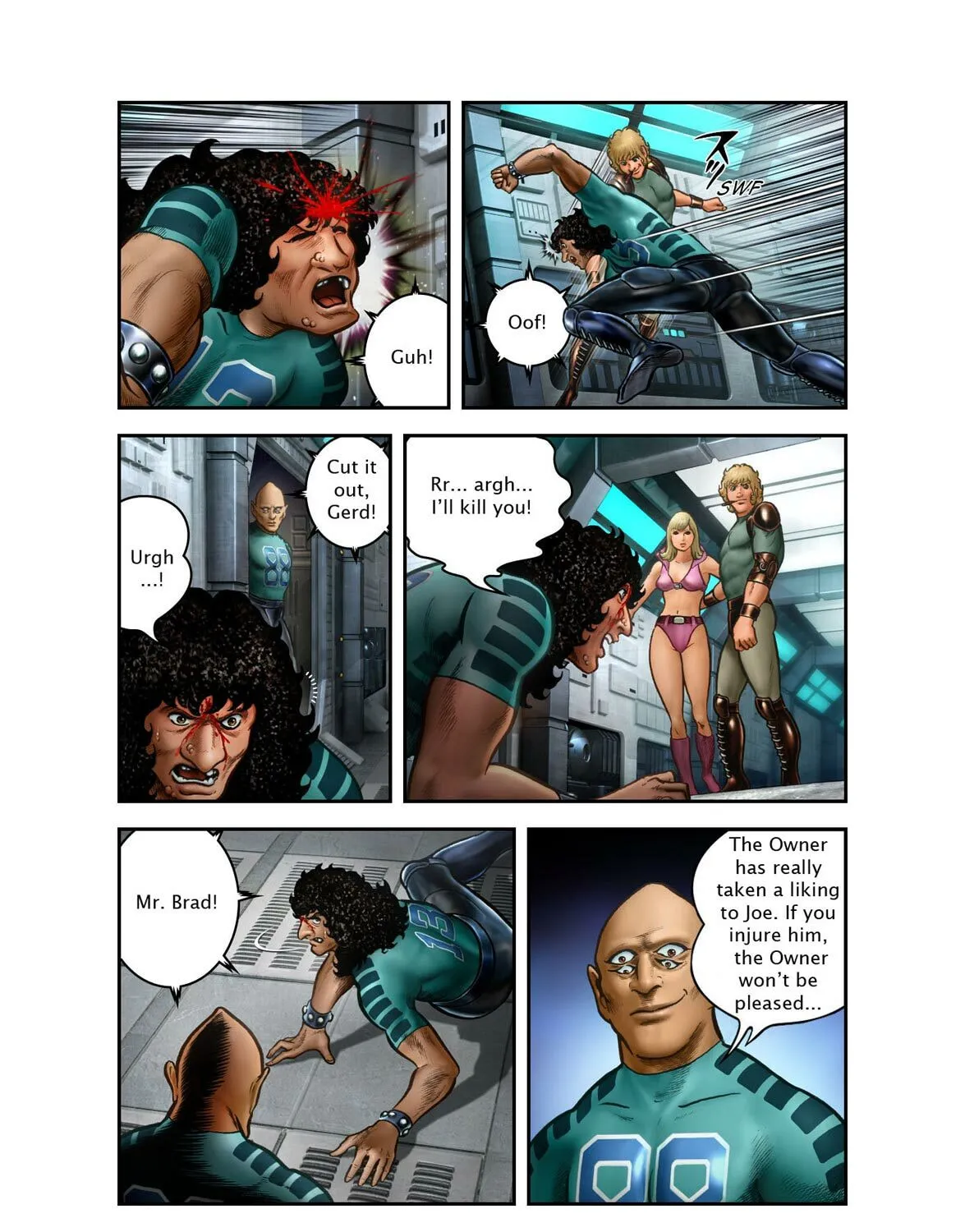 Space Adventure Cobra (Colored) Chapter 44 page 55 - 