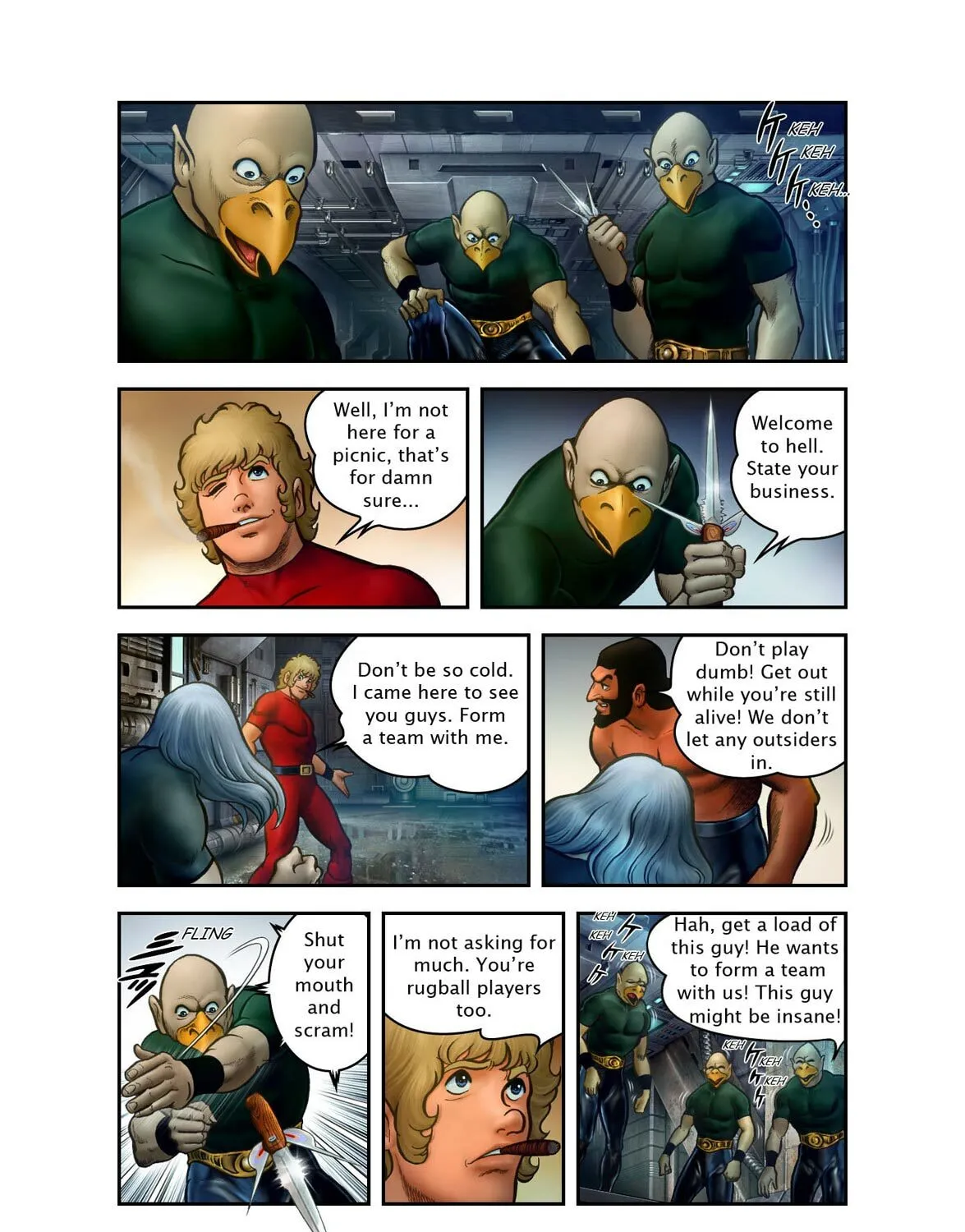Space Adventure Cobra (Colored) Chapter 44 page 91 - 