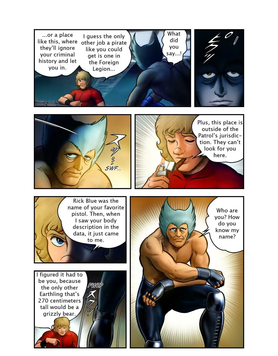 Space Adventure Cobra (Colored) Chapter 44 page 97 - 