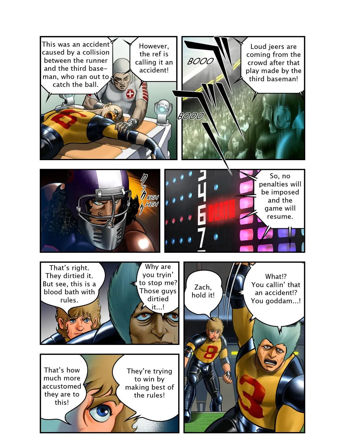 Space Adventure Cobra (Colored) Chapter 45 page 31 - 