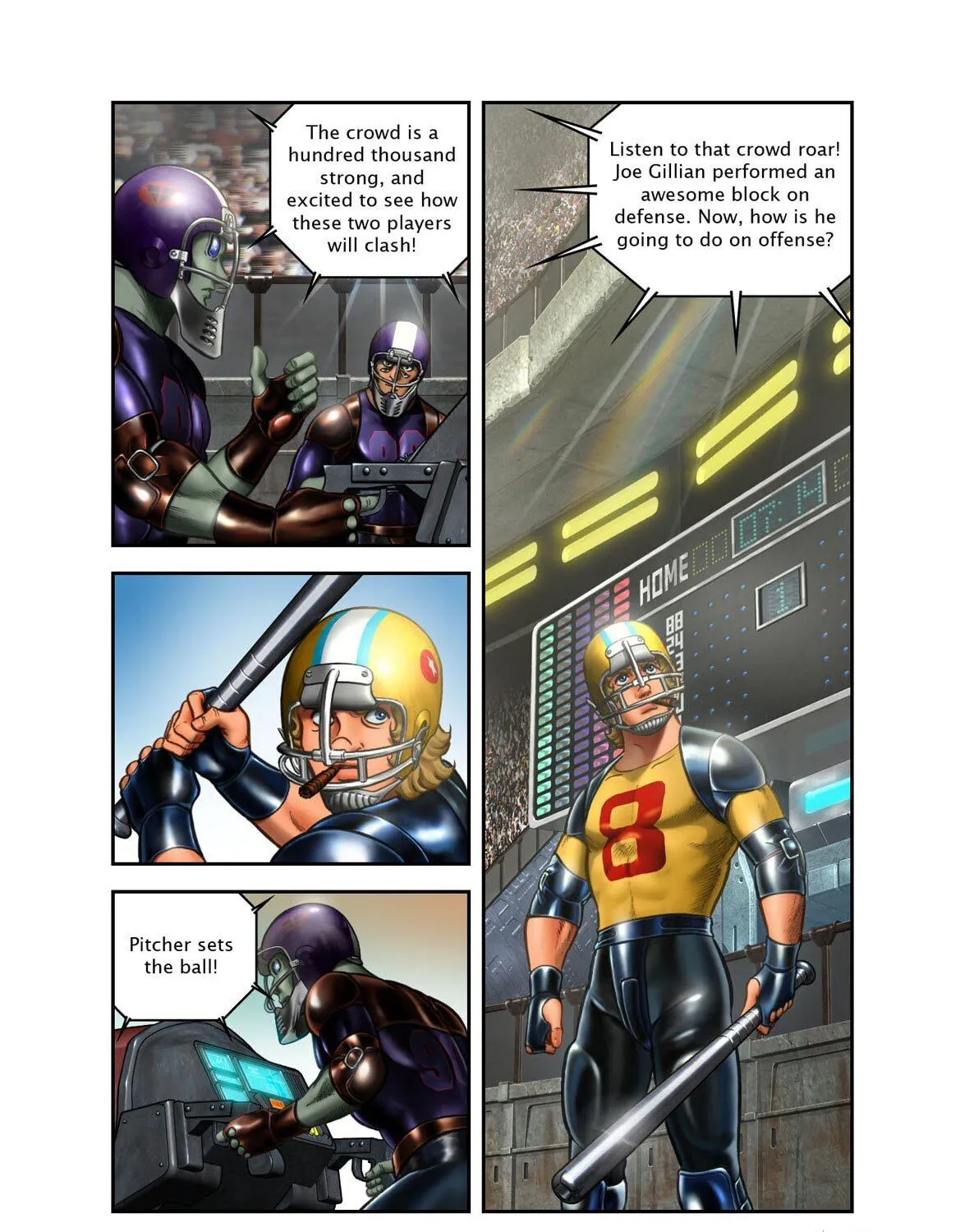 Space Adventure Cobra (Colored) Chapter 45 page 35 - 