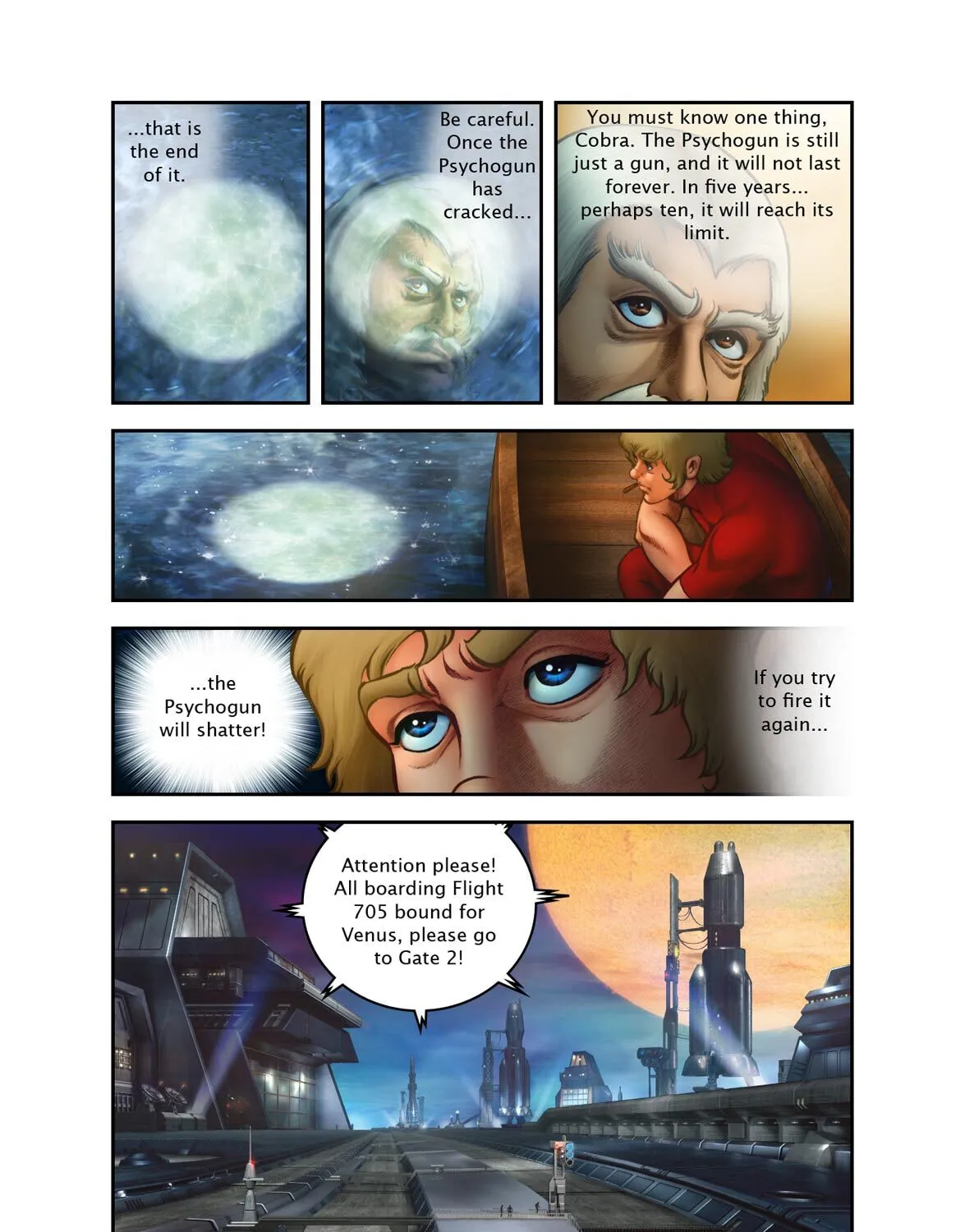 Space Adventure Cobra (Colored) Chapter 47 page 33 - 