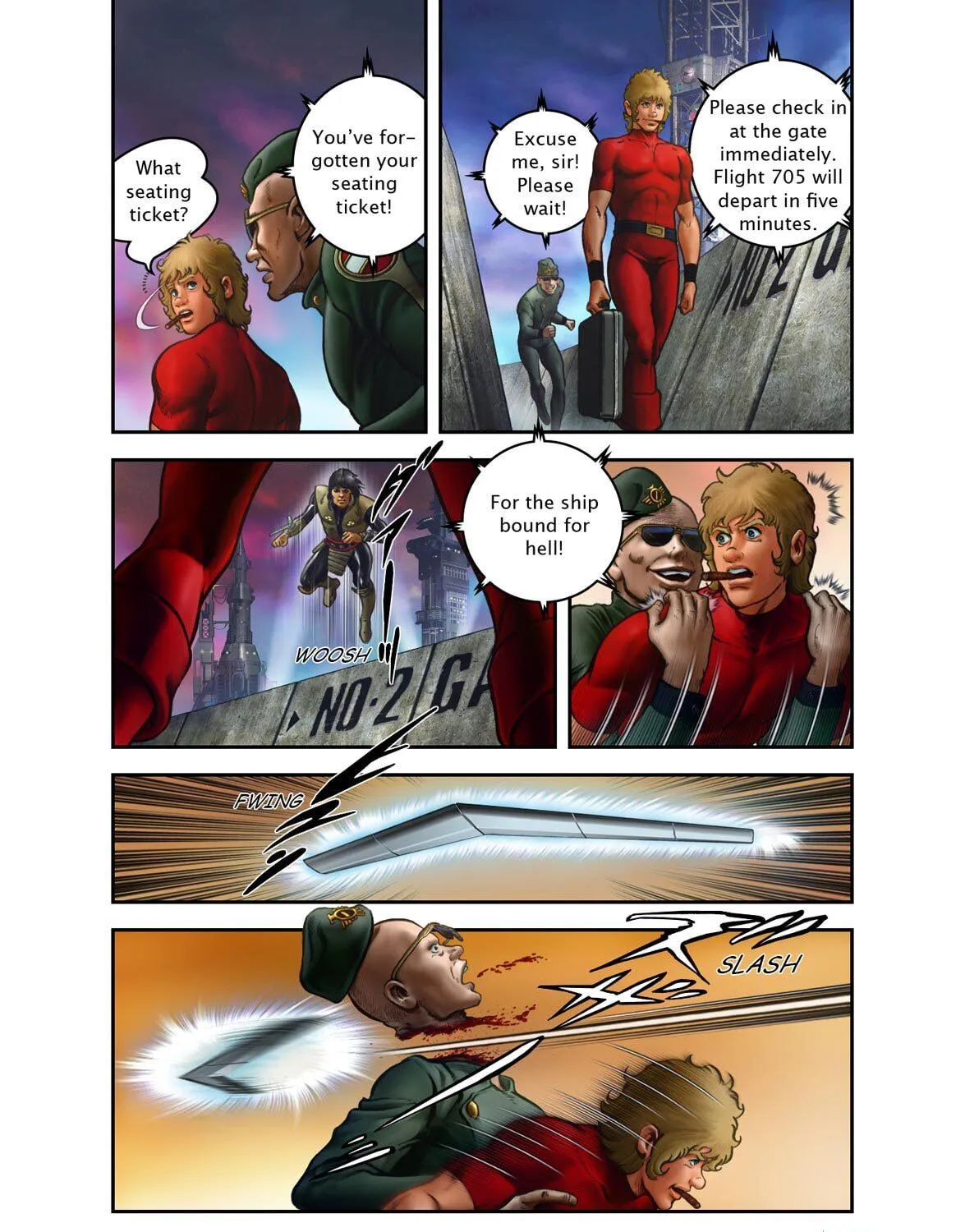 Space Adventure Cobra (Colored) Chapter 47 page 35 - 