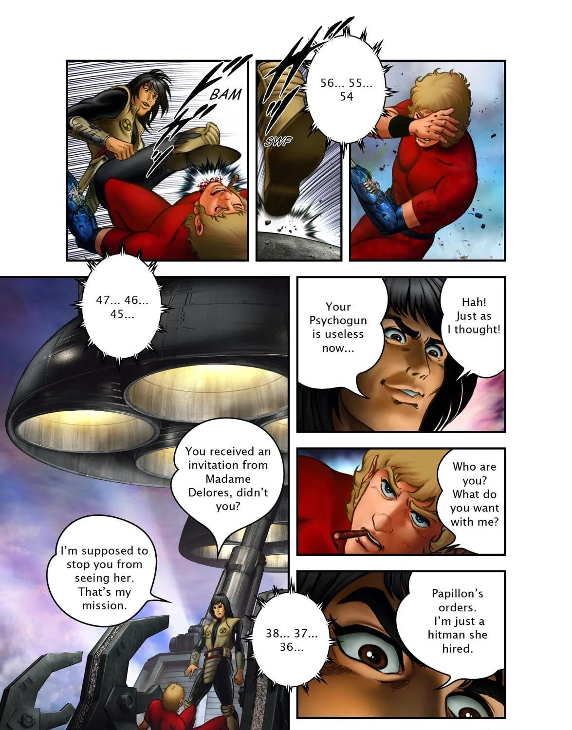 Space Adventure Cobra (Colored) Chapter 47 page 41 - 