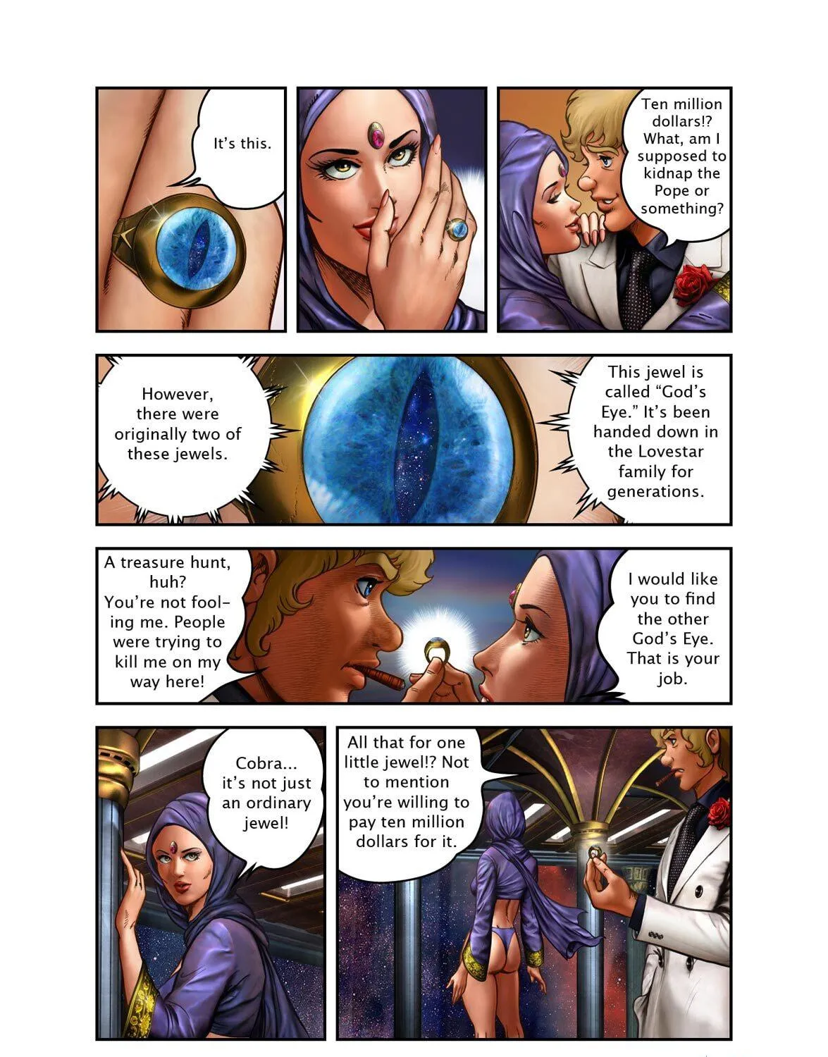Space Adventure Cobra (Colored) Chapter 47 page 59 - 