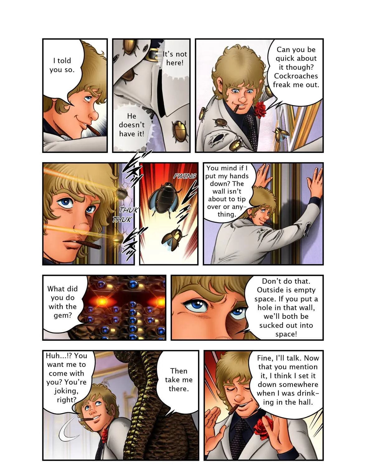 Space Adventure Cobra (Colored) Chapter 47 page 85 - 