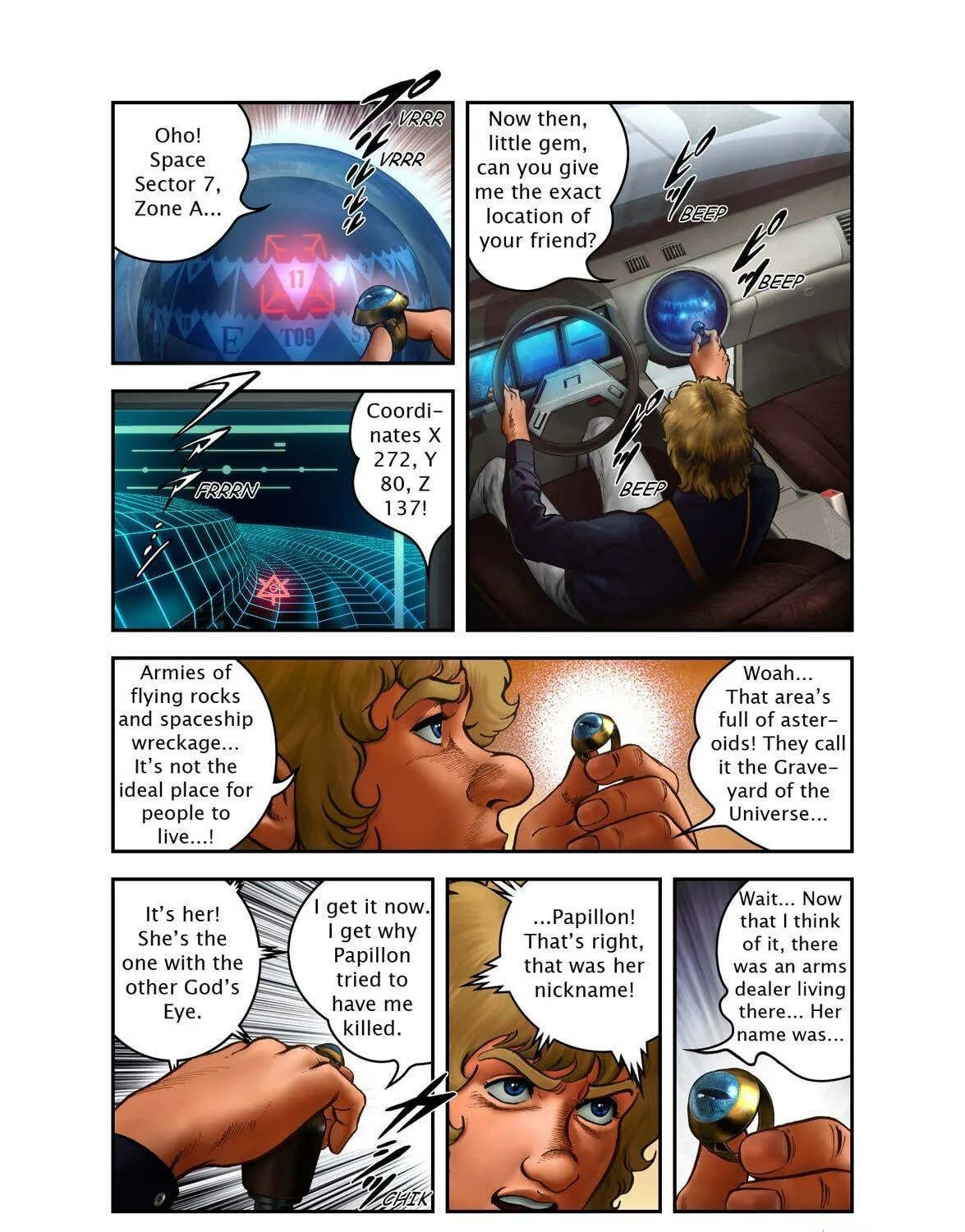 Space Adventure Cobra (Colored) Chapter 48 page 5 - 