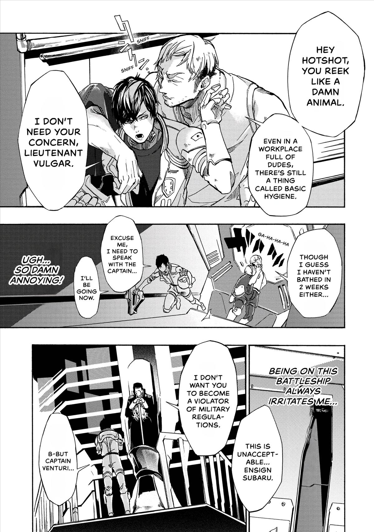 Space Battleship Tiramisu Chapter 3 page 3 - 