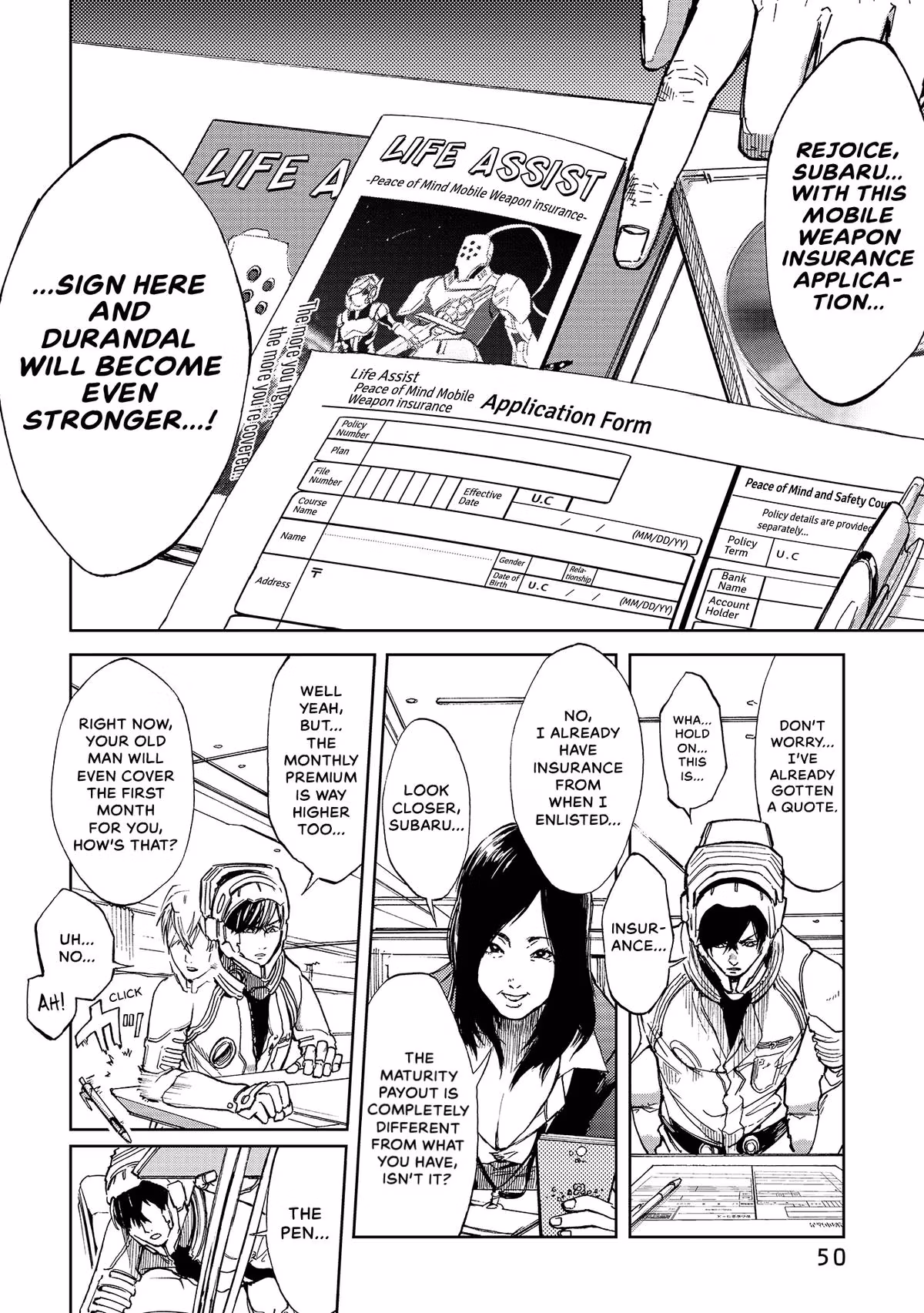 Space Battleship Tiramisu Chapter 50 page 6 - 