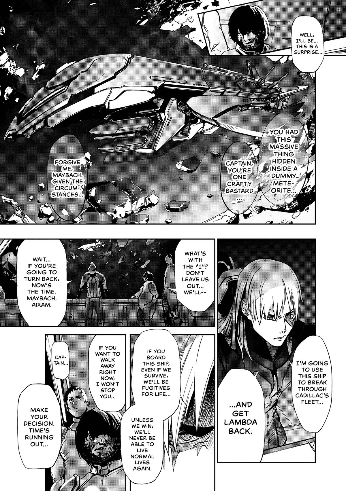 Space Battleship Tiramisu Chapter 57 page 3 - 