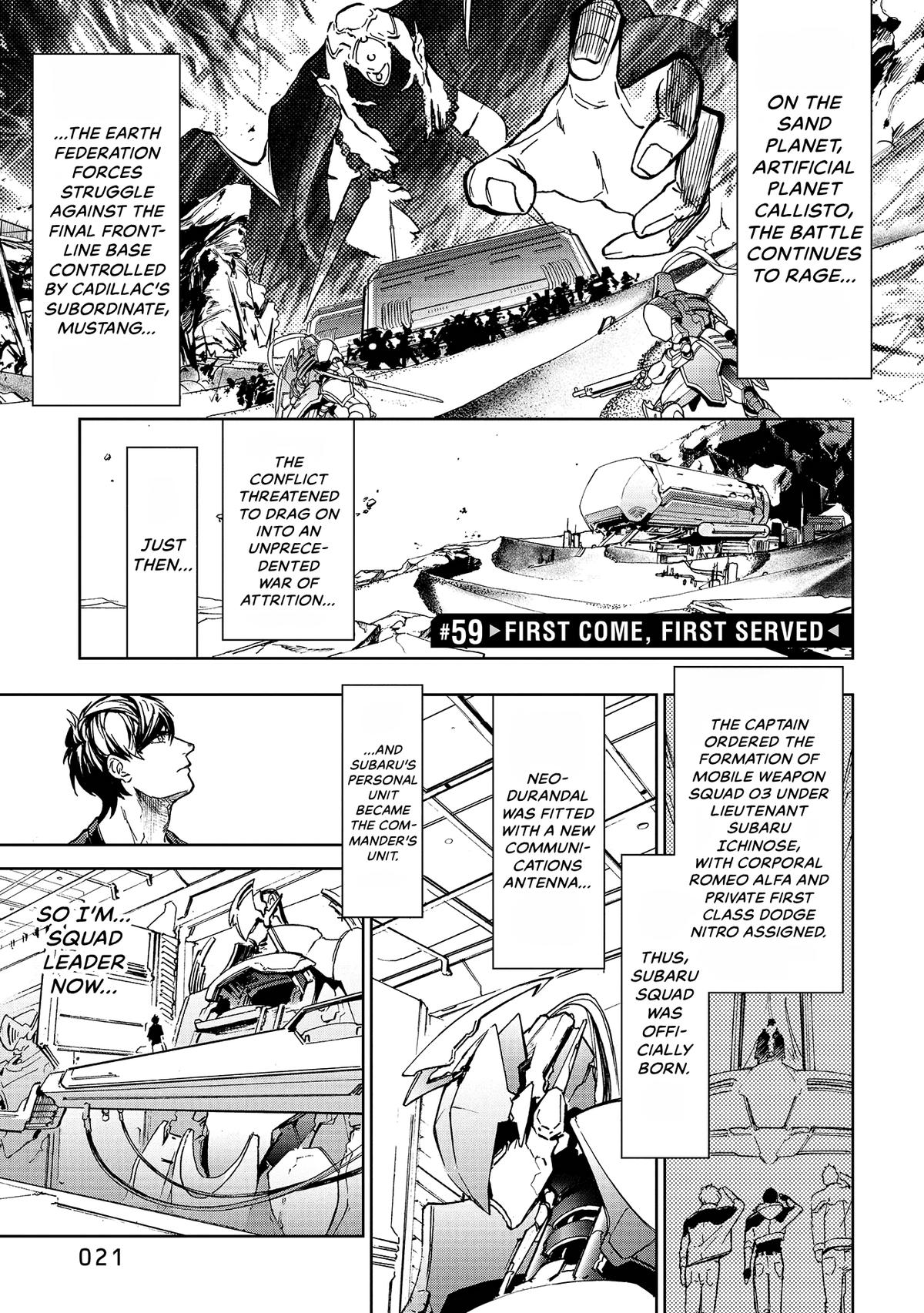 Space Battleship Tiramisu Chapter 59 page 1 - 