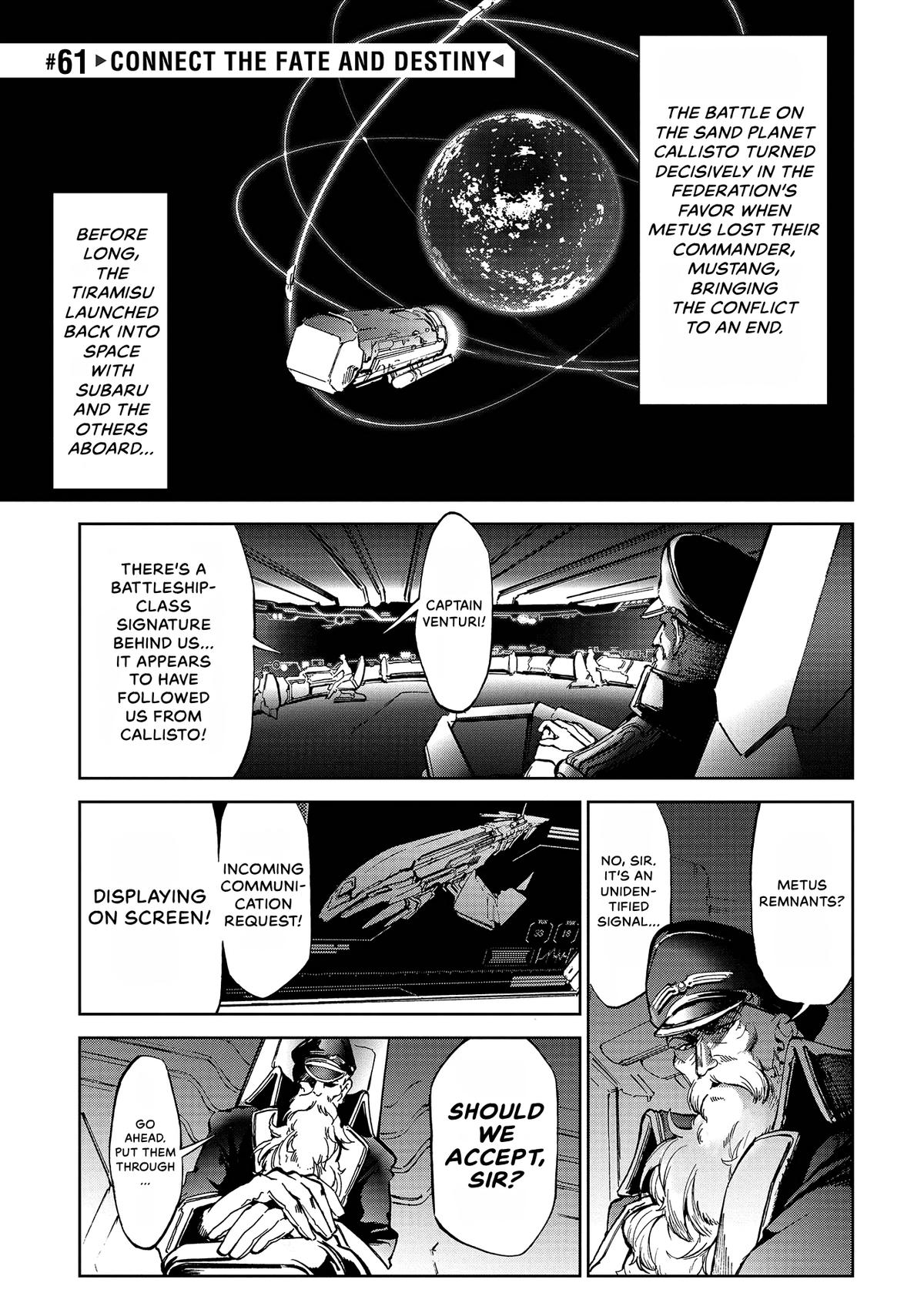 Space Battleship Tiramisu Chapter 61 page 1 - 