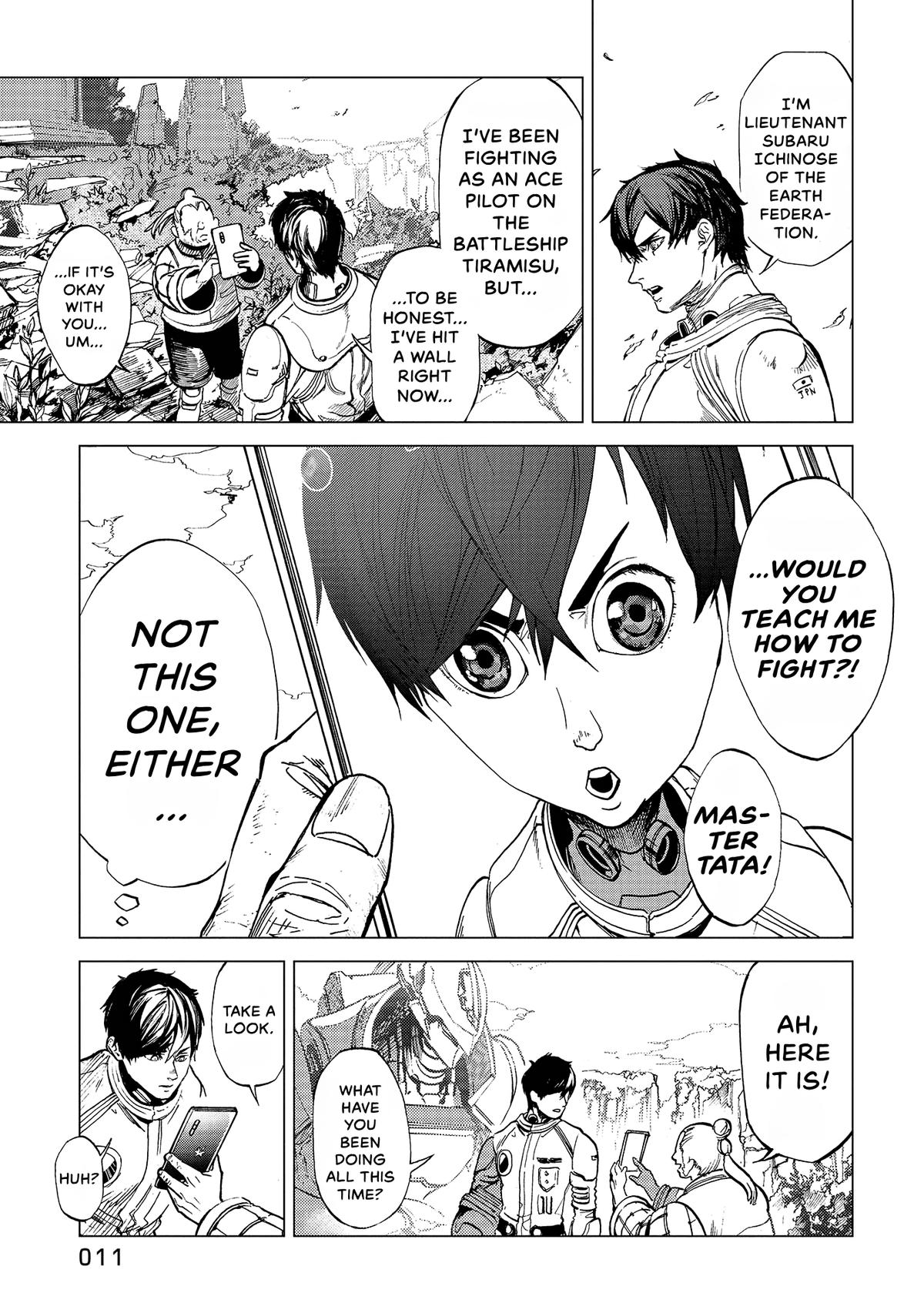 Space Battleship Tiramisu Chapter 67 page 11 - 