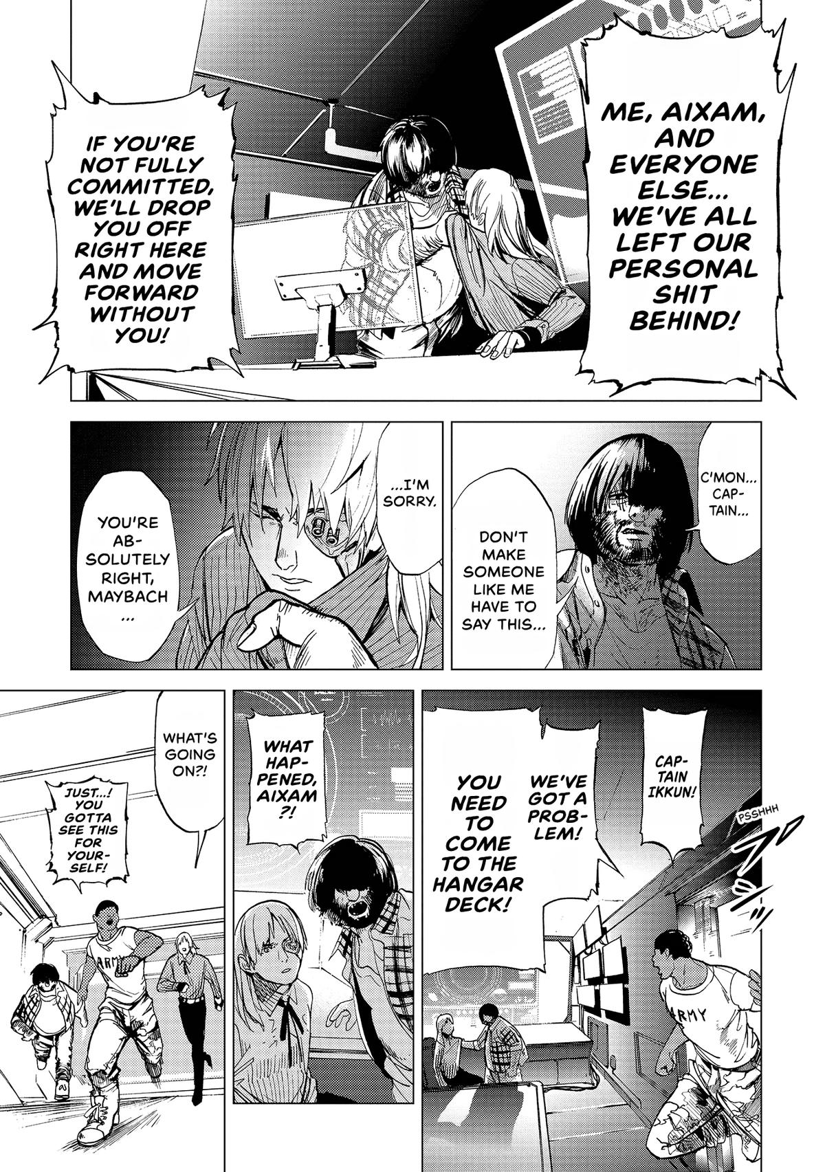 Space Battleship Tiramisu Chapter 68 page 3 - 