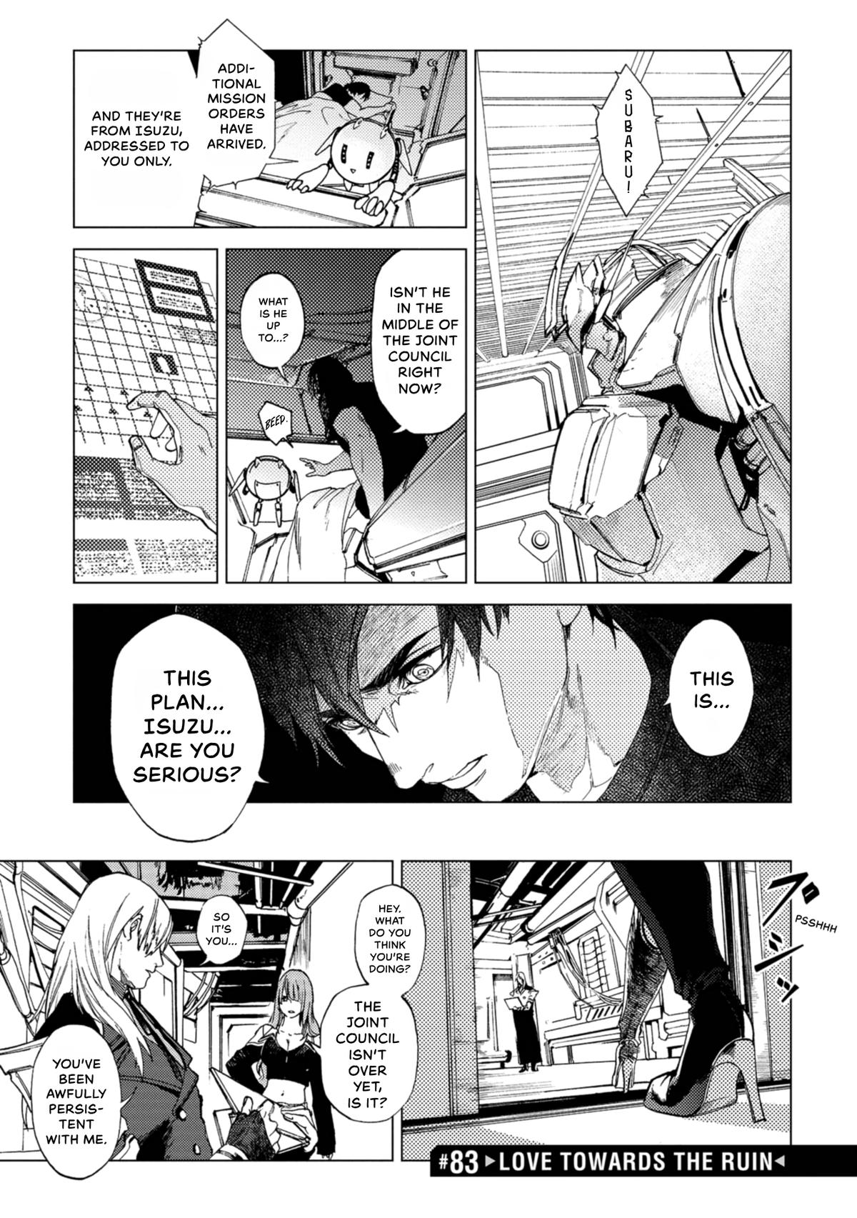 Space Battleship Tiramisu Chapter 83 page 1 - 