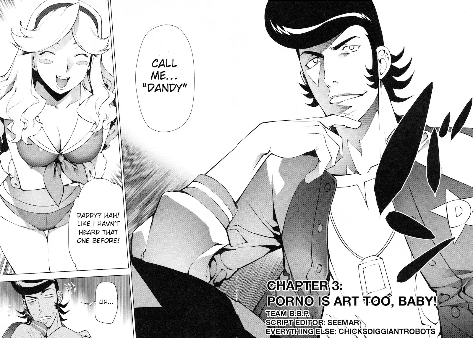 Space Dandy Chapter 3 page 4 - 