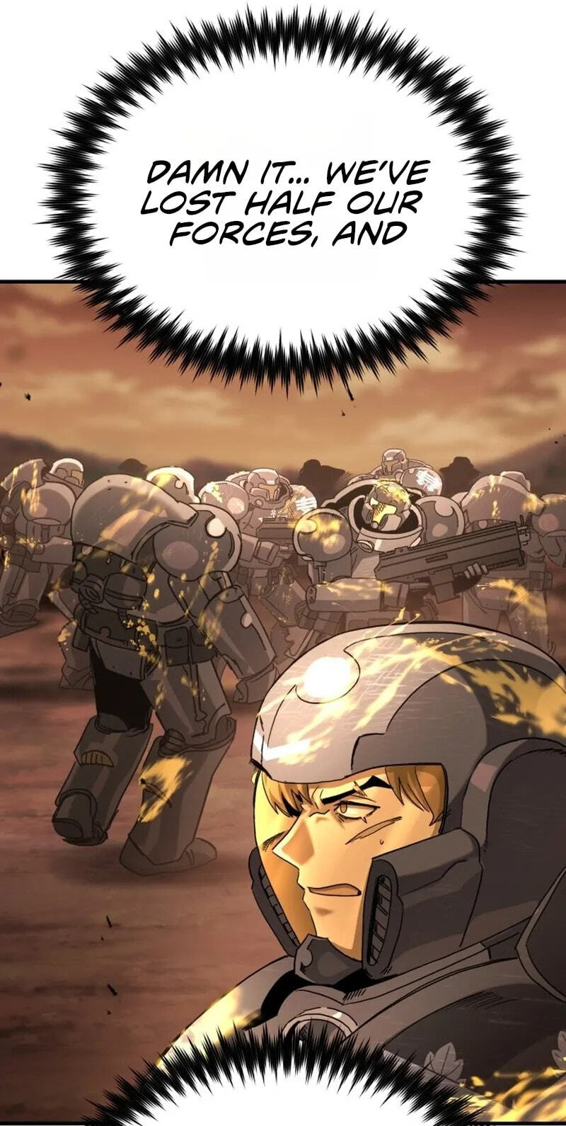 Space Marines Now Have a Status Window Chapter 1 page 161 - 