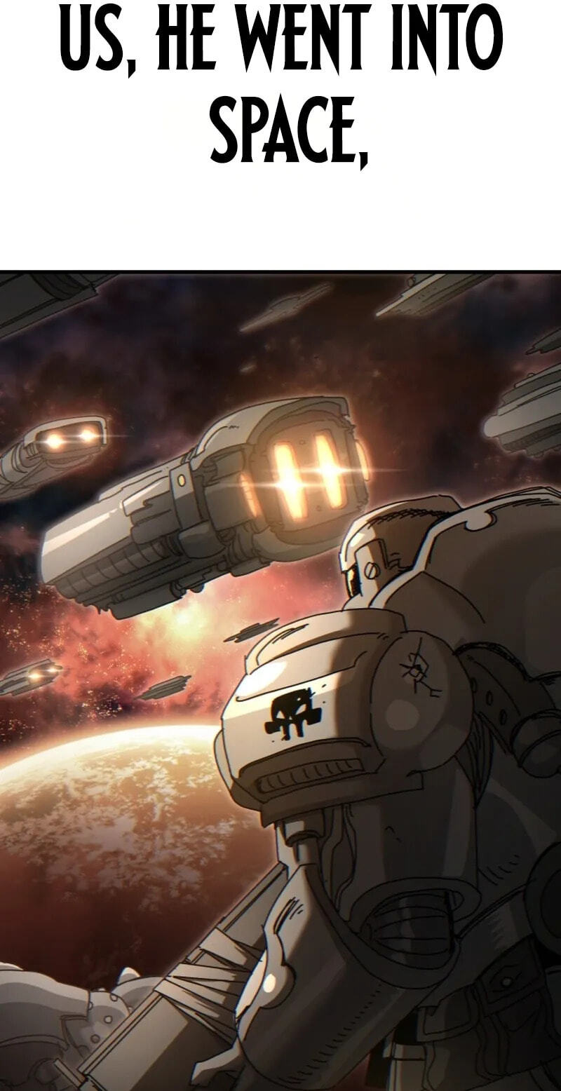 Space Marines Now Have a Status Window Chapter 1 page 28 - 