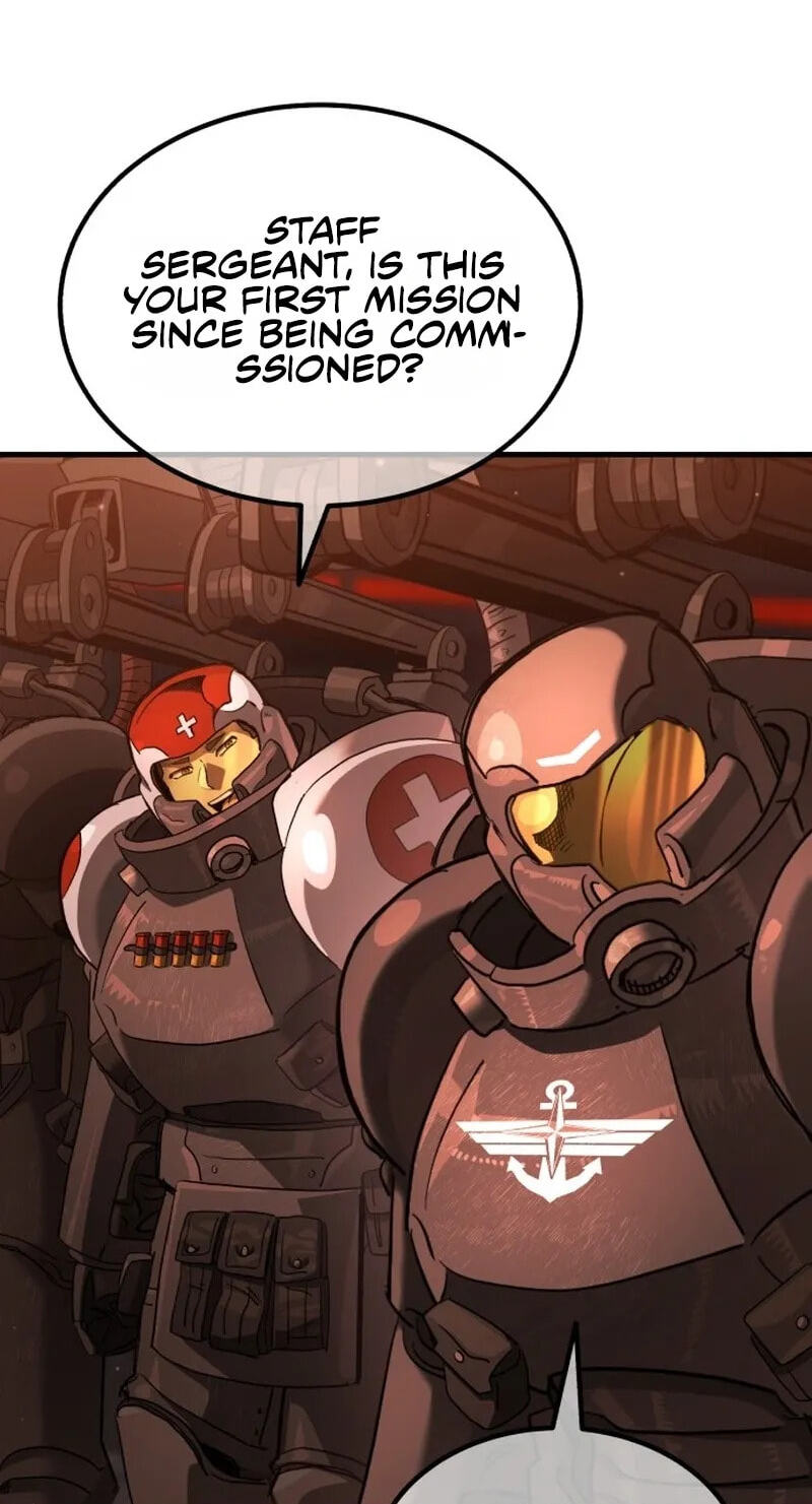Space Marines Now Have a Status Window Chapter 1 page 74 - 