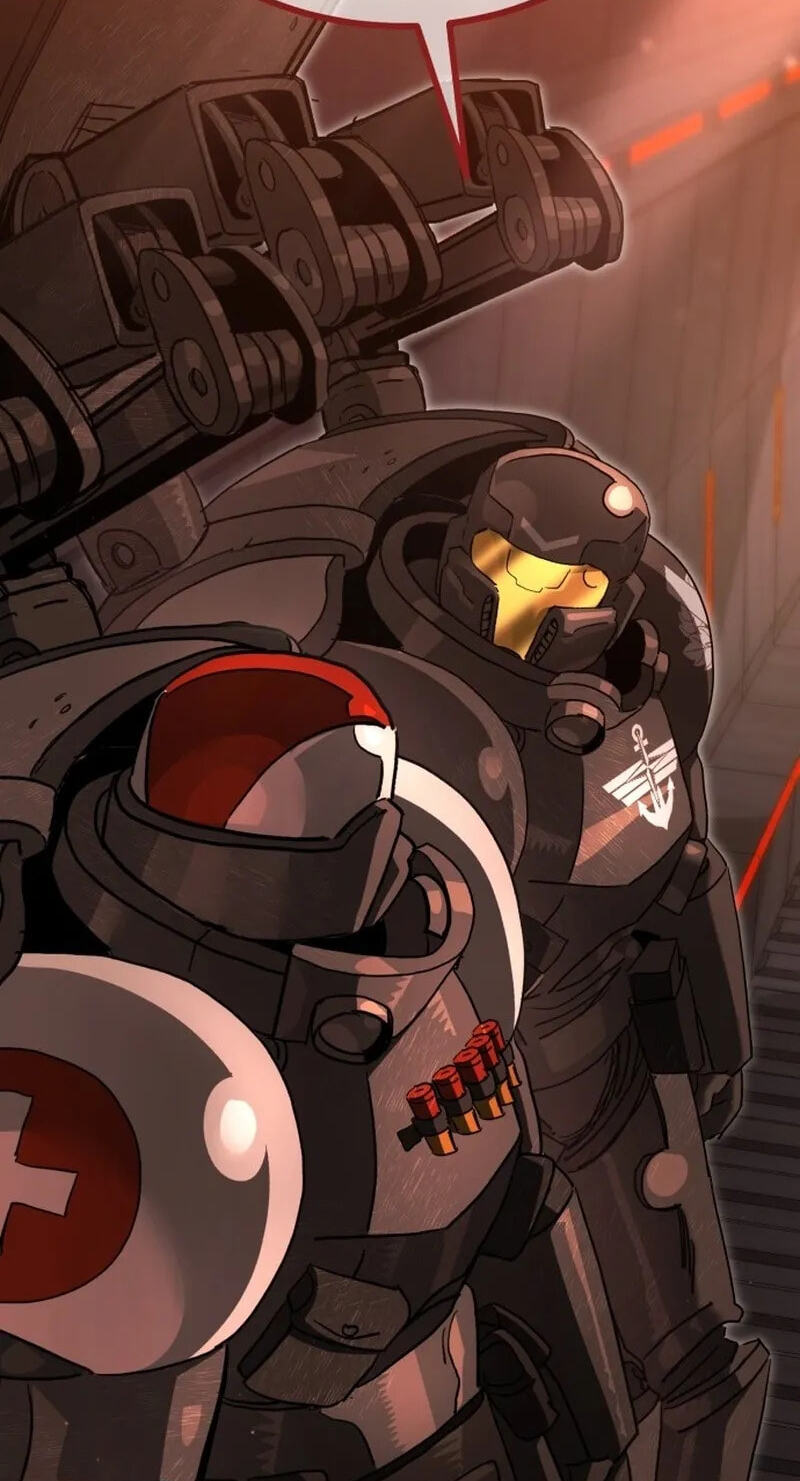 Space Marines Now Have a Status Window Chapter 1 page 78 - 