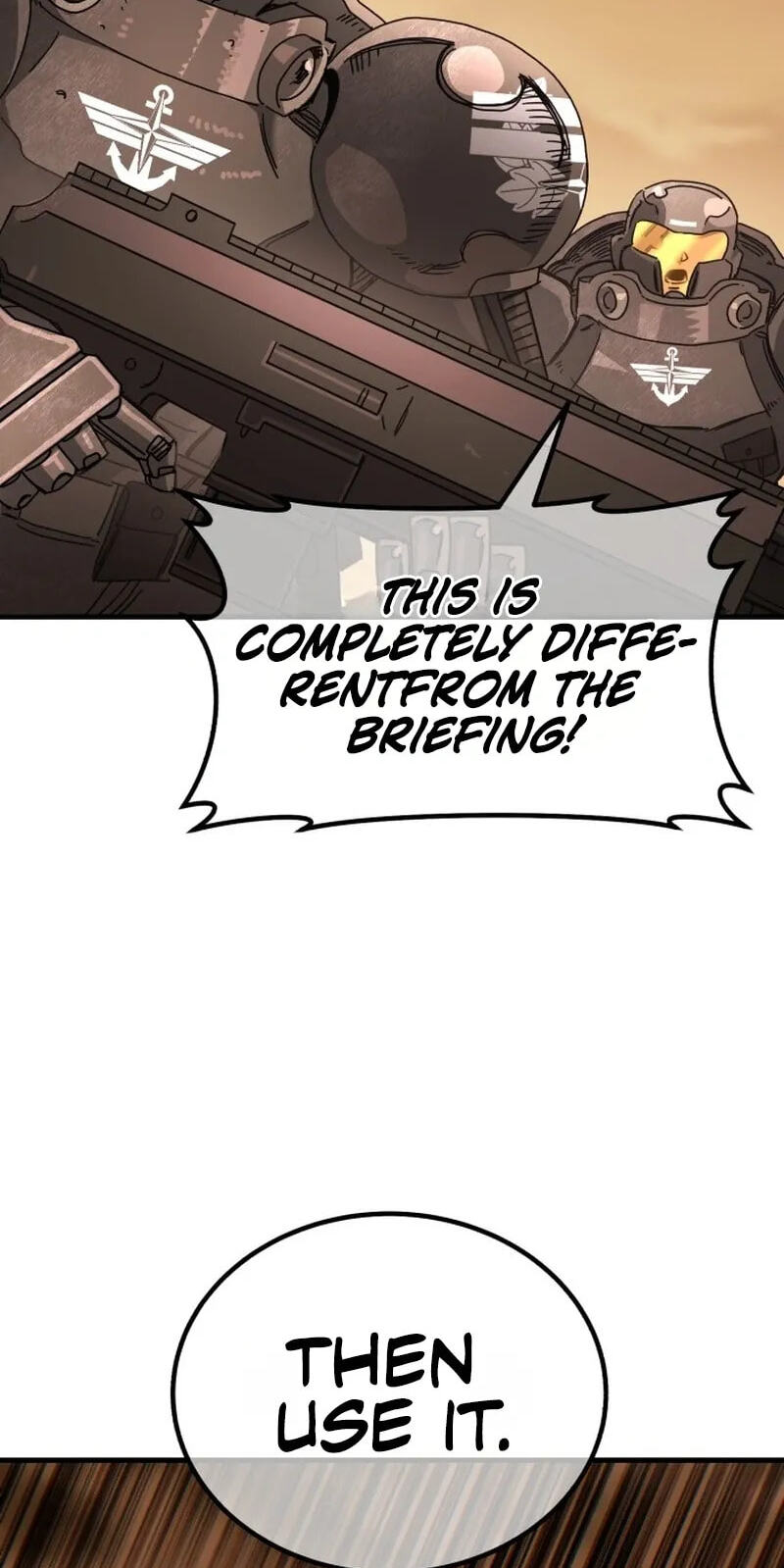 Space Marines Now Have a Status Window Chapter 1 page 94 - 