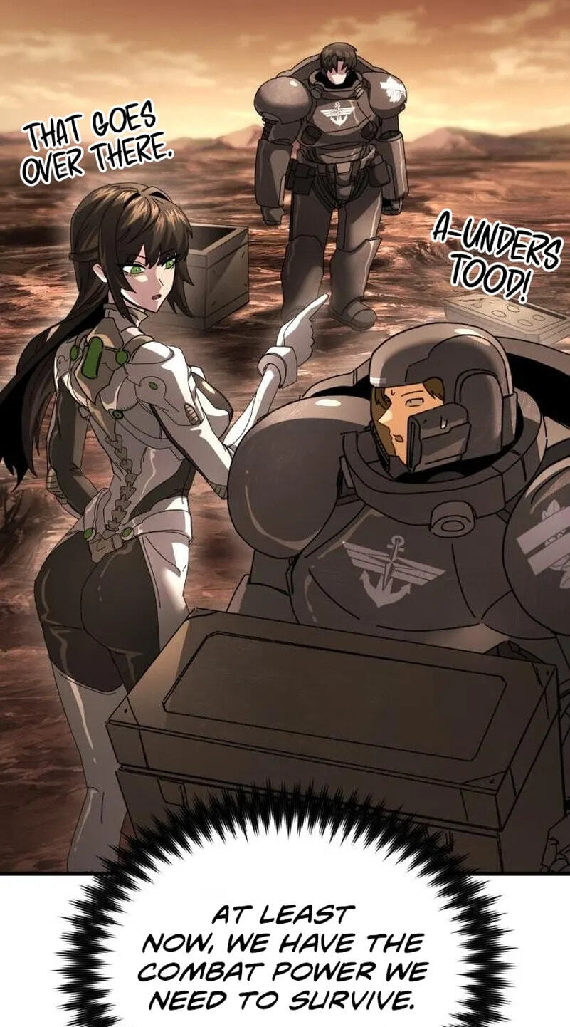 Space Marines Now Have a Status Window Chapter 11 page 105 - 