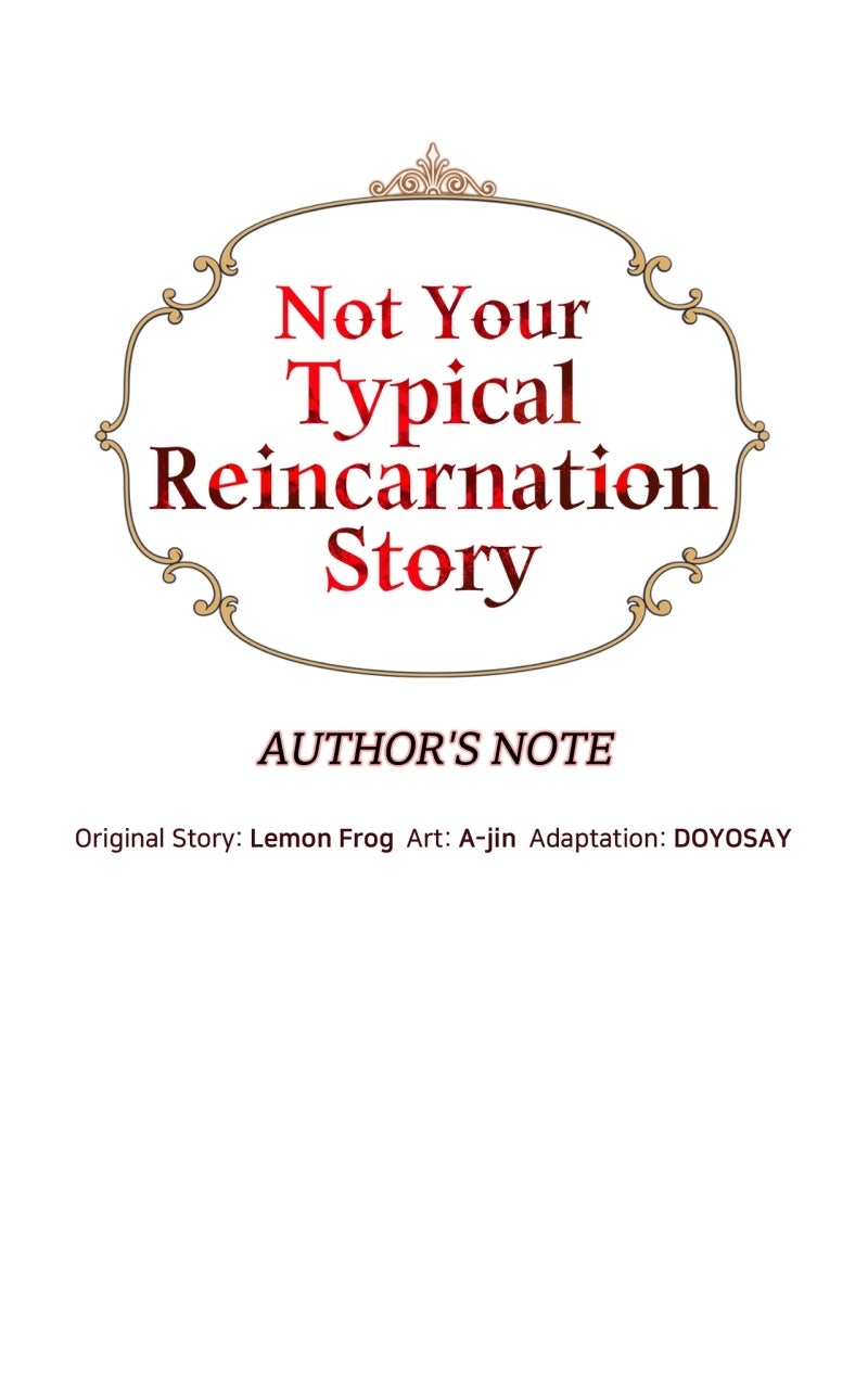 Special Re-Launch: Not YourTypical Reincarnation Story Afterword page 1 - 
