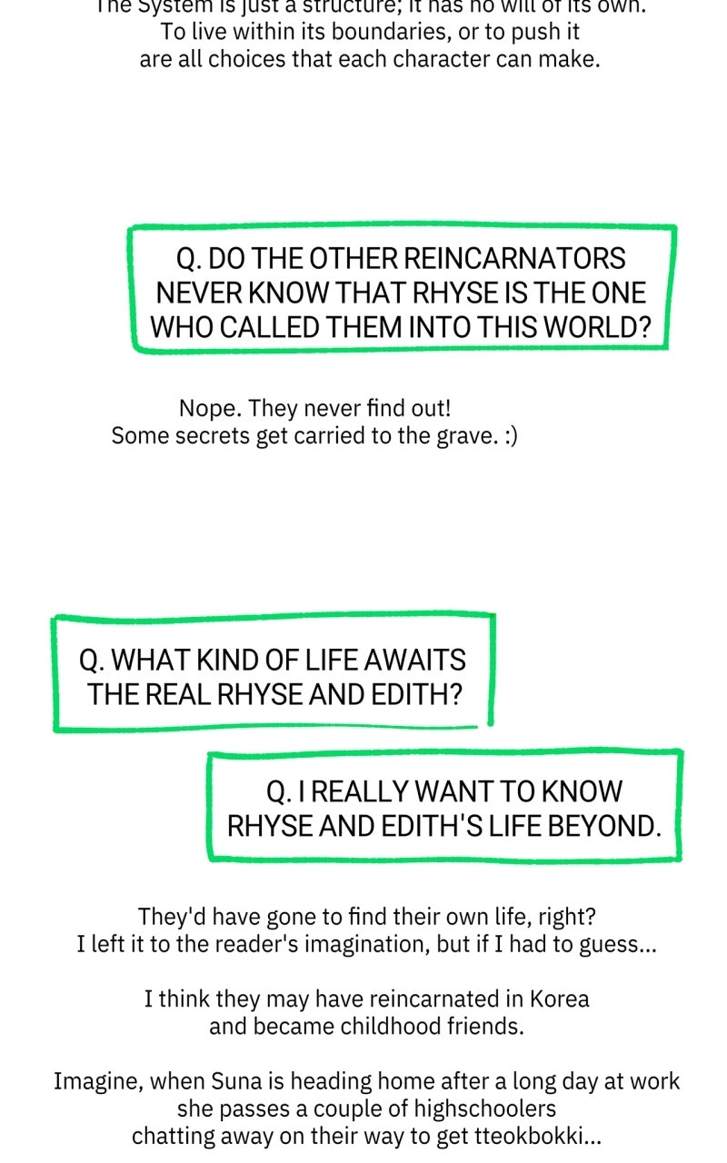 Special Re-Launch: Not YourTypical Reincarnation Story Afterword page 42 - 