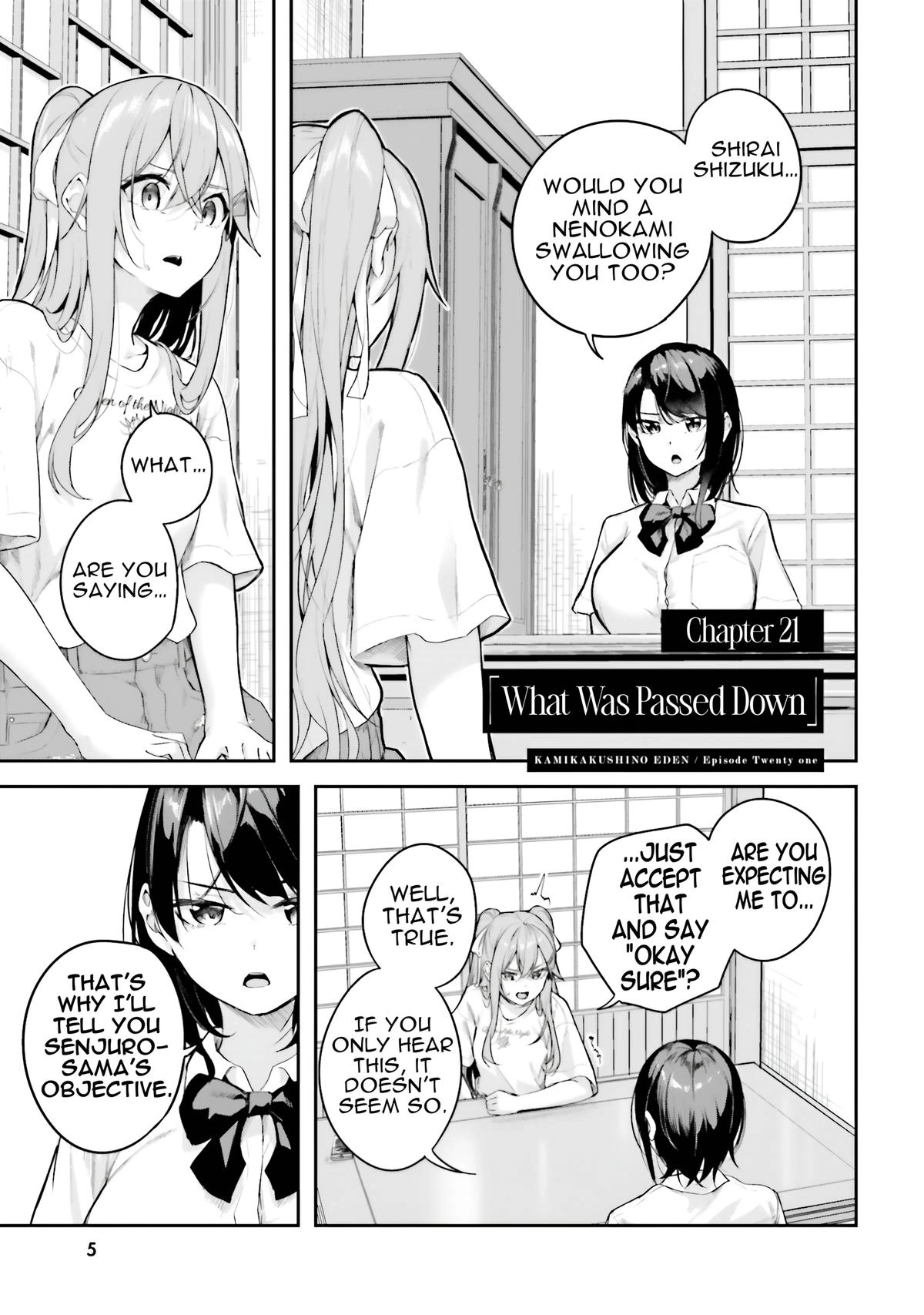 Spirited Away Eden Chapter 21 page 6 - 