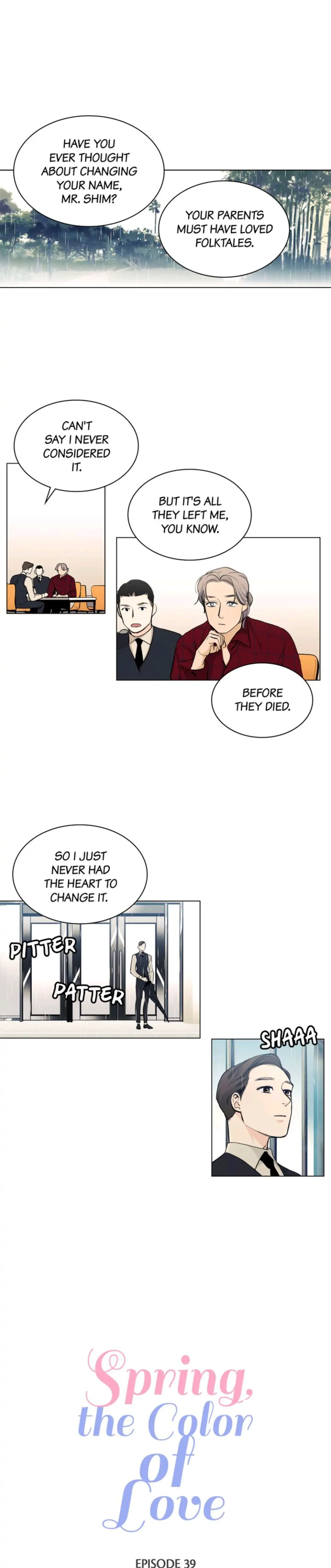 Spring, the Color of Love Chapter 39 page 1 - 