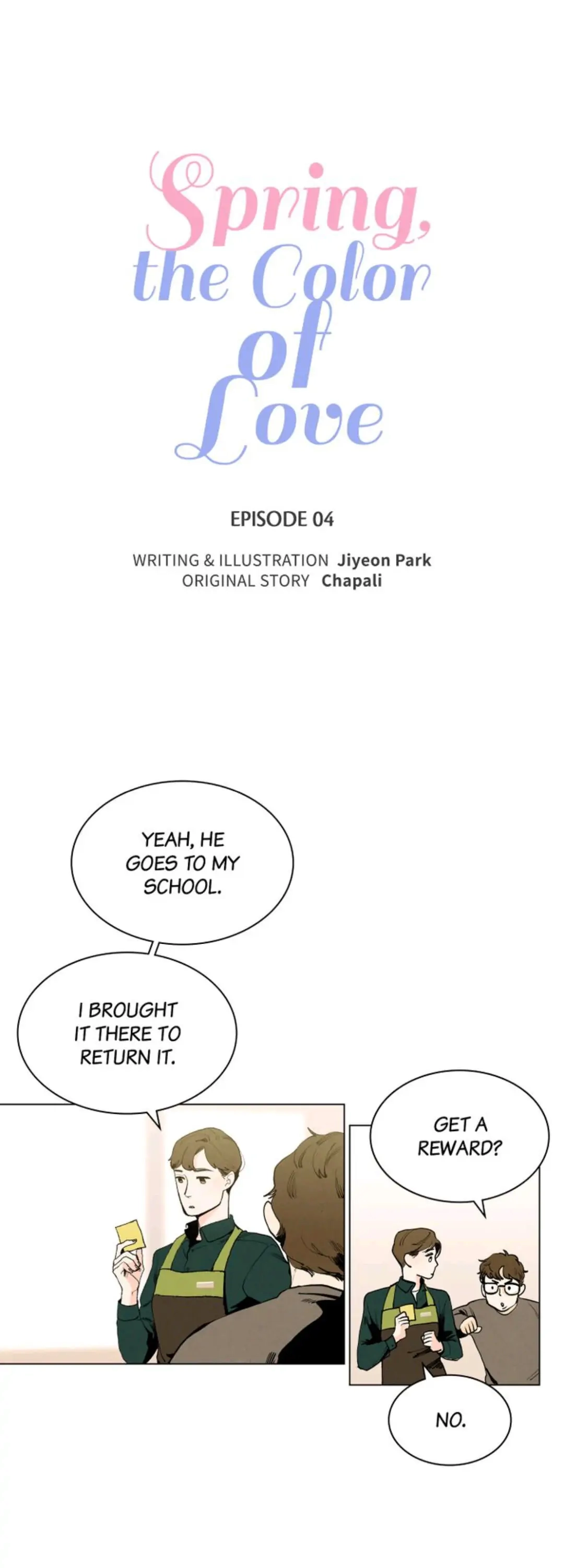 Spring, the Color of Love Chapter 4 page 1 - 