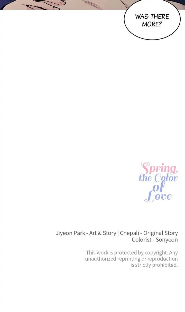 Spring, the Color of Love Chapter 70 page 37 - 