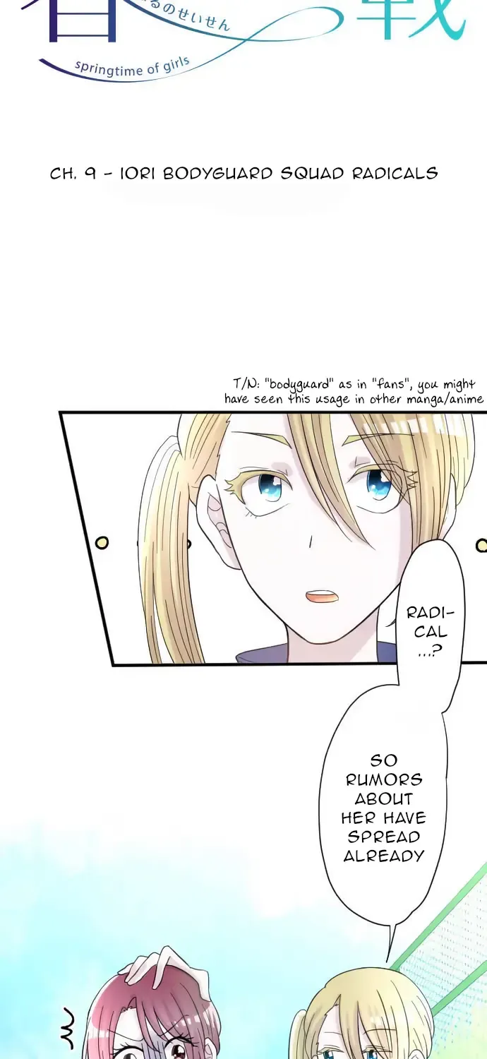 Springtime of Girls Chapter 9 page 3 - 