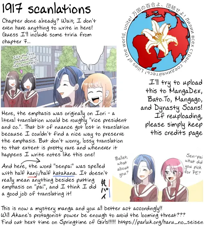Springtime of Girls Chapter 9 page 44 - 