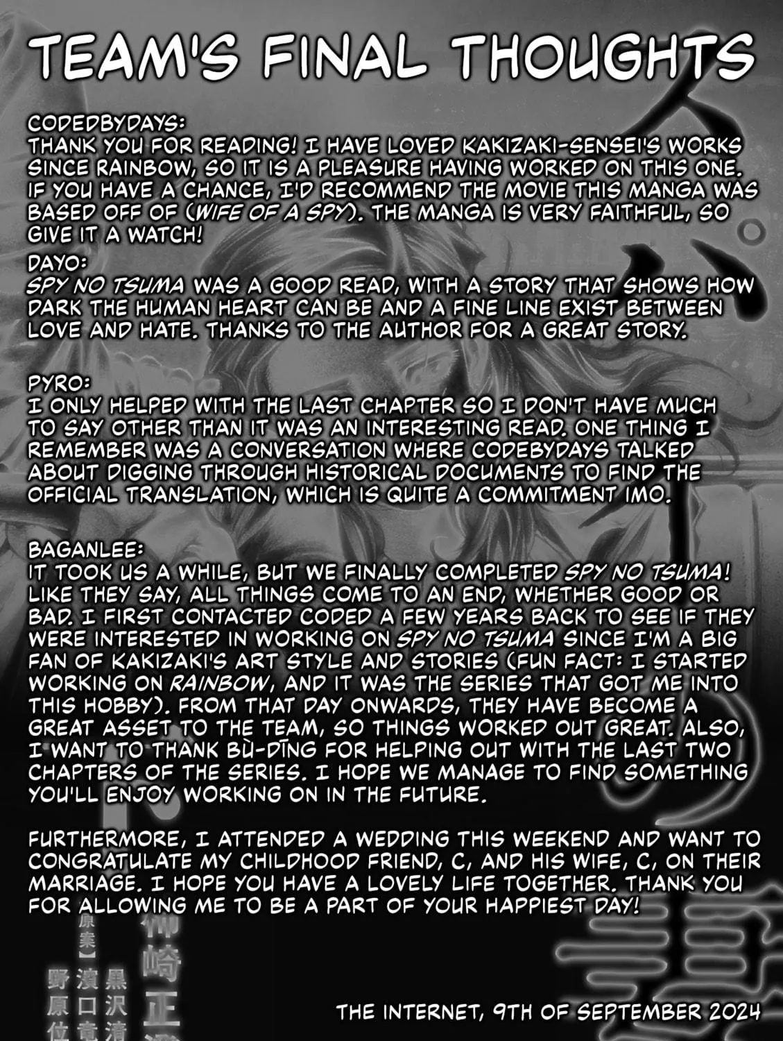 Spy no Tsuma Chapter 7 page 99 - 