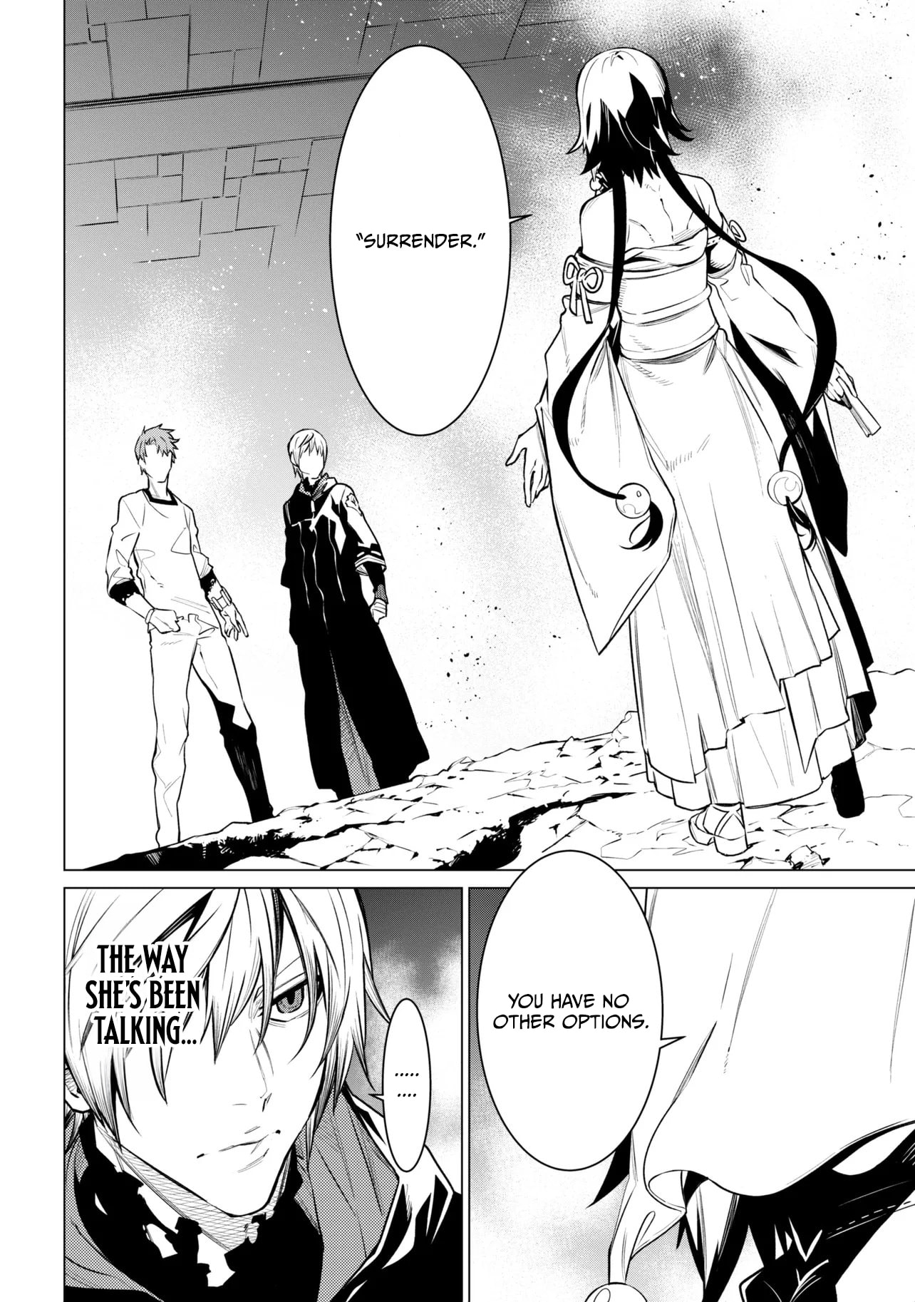 SSS-Rank Dungeon de Knife Ippon Tewatasare Tsuihou Sareta Shiro Madoushi: Yggdrasil no Noroi ni Yori Jakuten de Aru Maryoku Fusoku o Kokufukushi Sekai Saikyou e to Itaru Chapter 32.1 page 9 - 