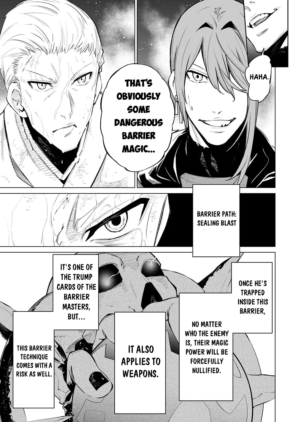 SSS-Rank Dungeon de Knife Ippon Tewatasare Tsuihou Sareta Shiro Madoushi: Yggdrasil no Noroi ni Yori Jakuten de Aru Maryoku Fusoku o Kokufukushi Sekai Saikyou e to Itaru Chapter 32 page 37 - 